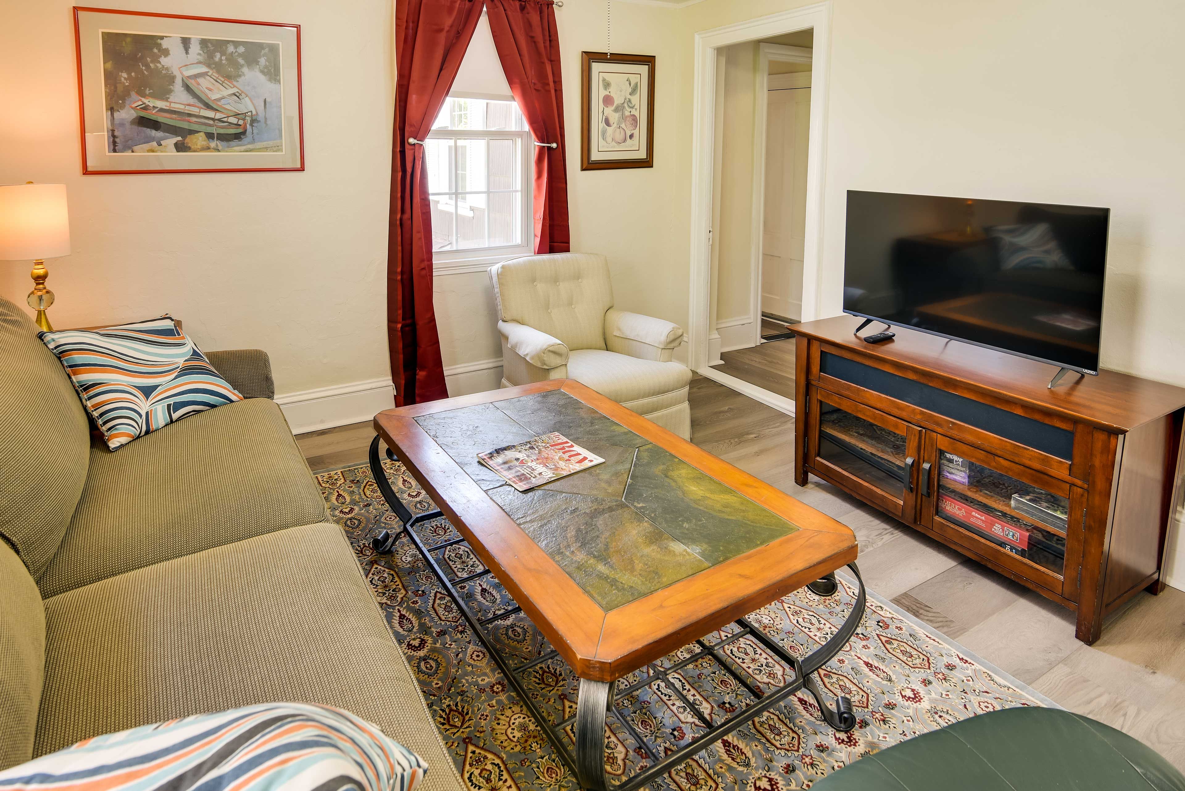 Warren Vacation Rental | 3BR | 1BA | Stairs Required to Access | 1,505 Sq Ft