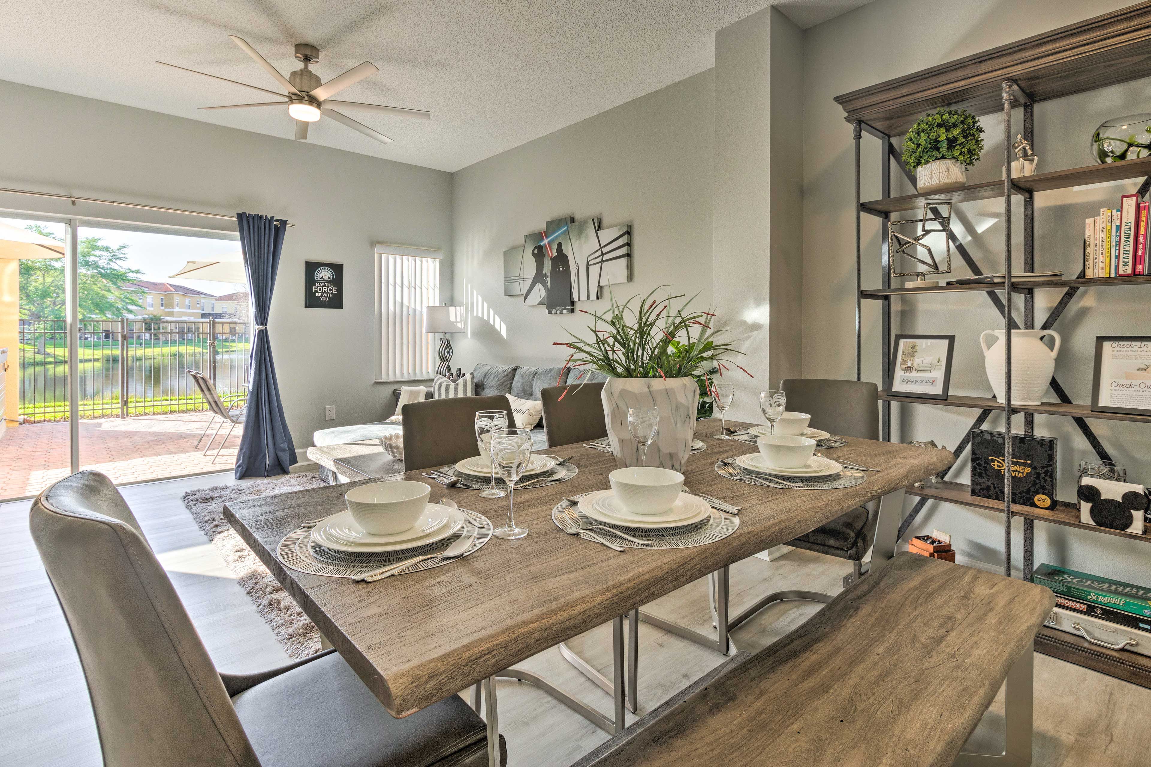 Dining Area | Dishware Provided | High Chair