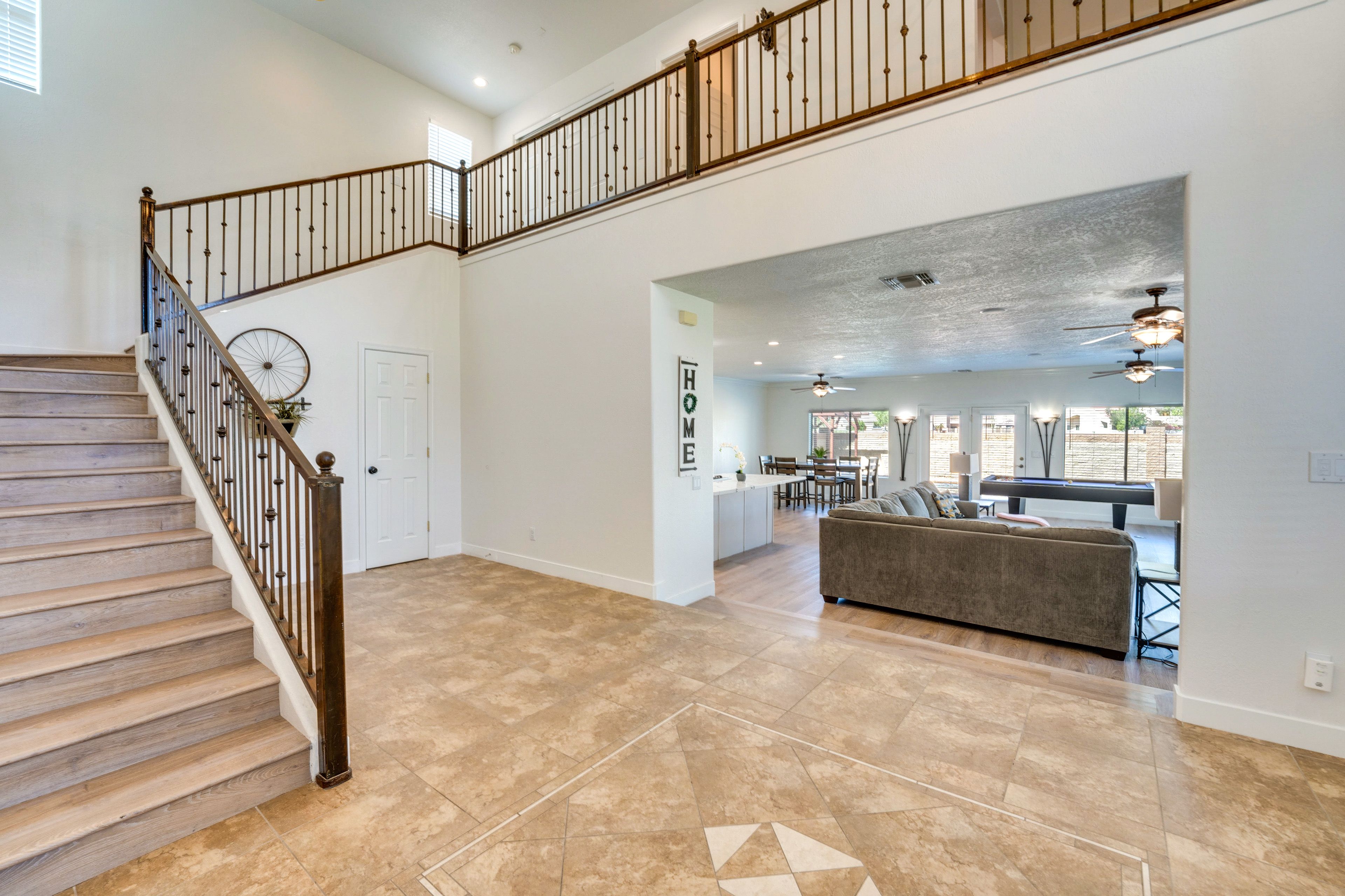 Stairs to Access 2nd Floor