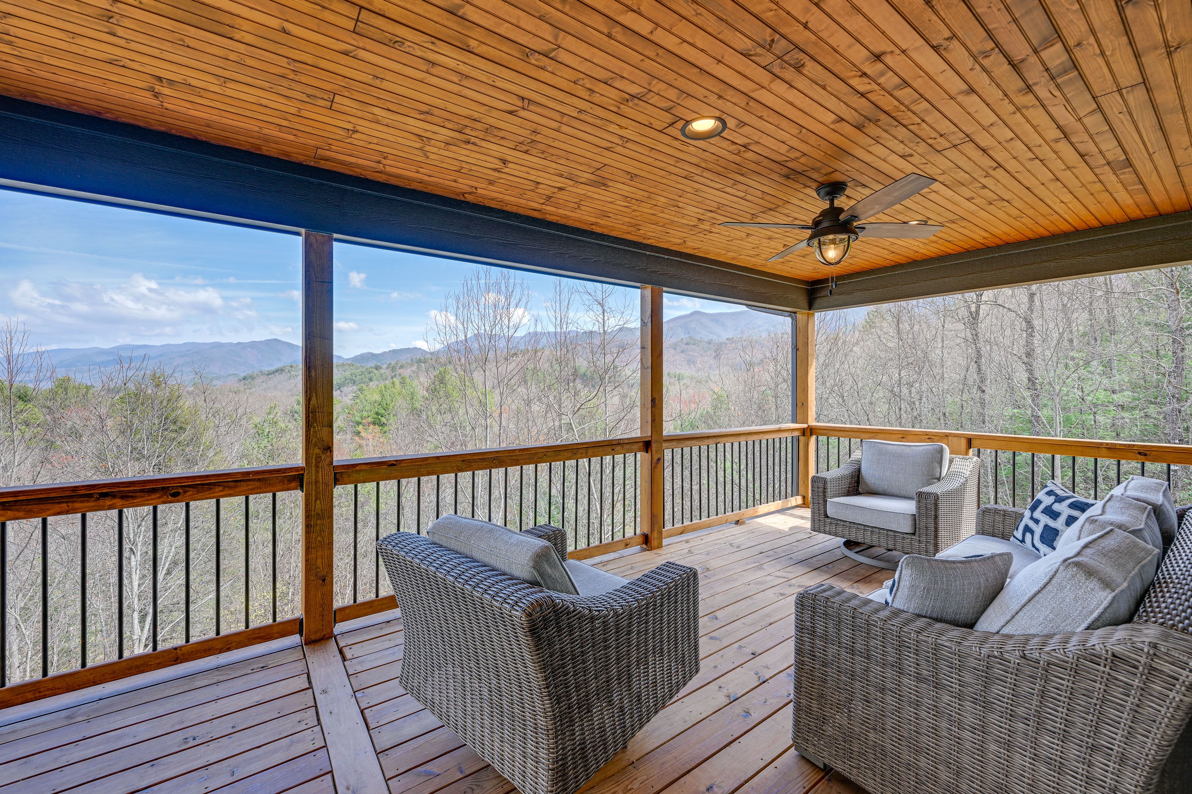 Balcony | 2nd Floor | Mountain View