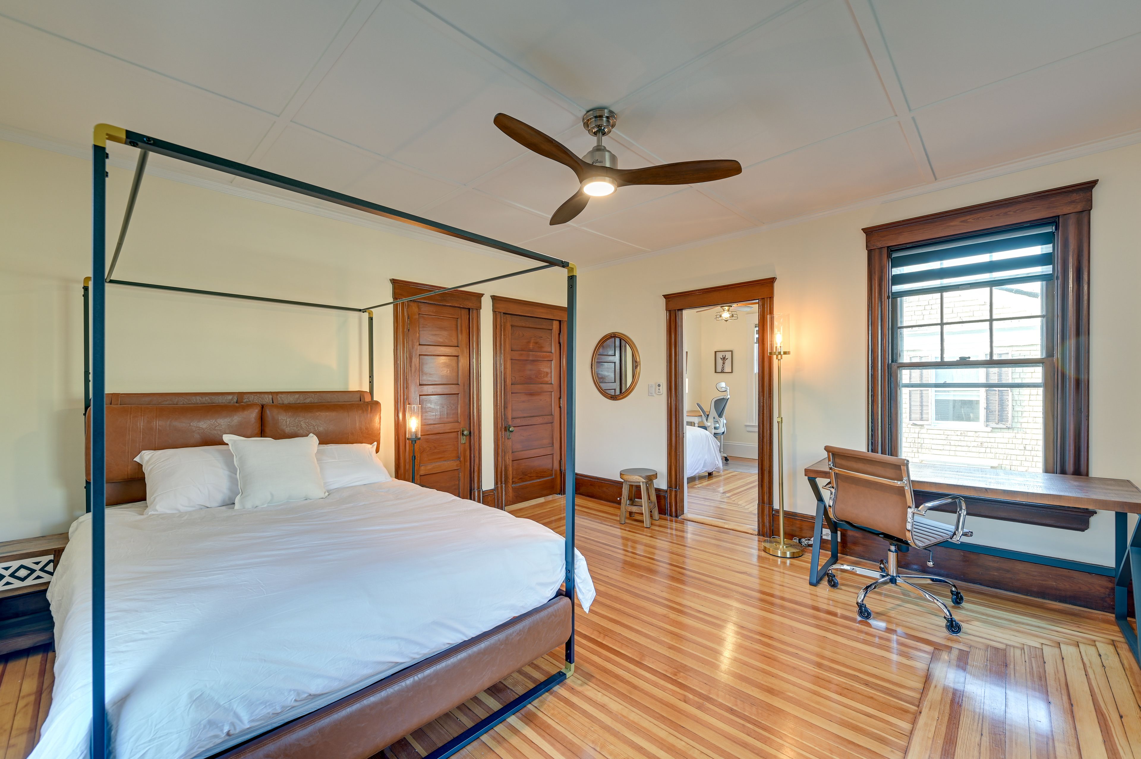 Bedroom 1 | Queen Bed | Workspace