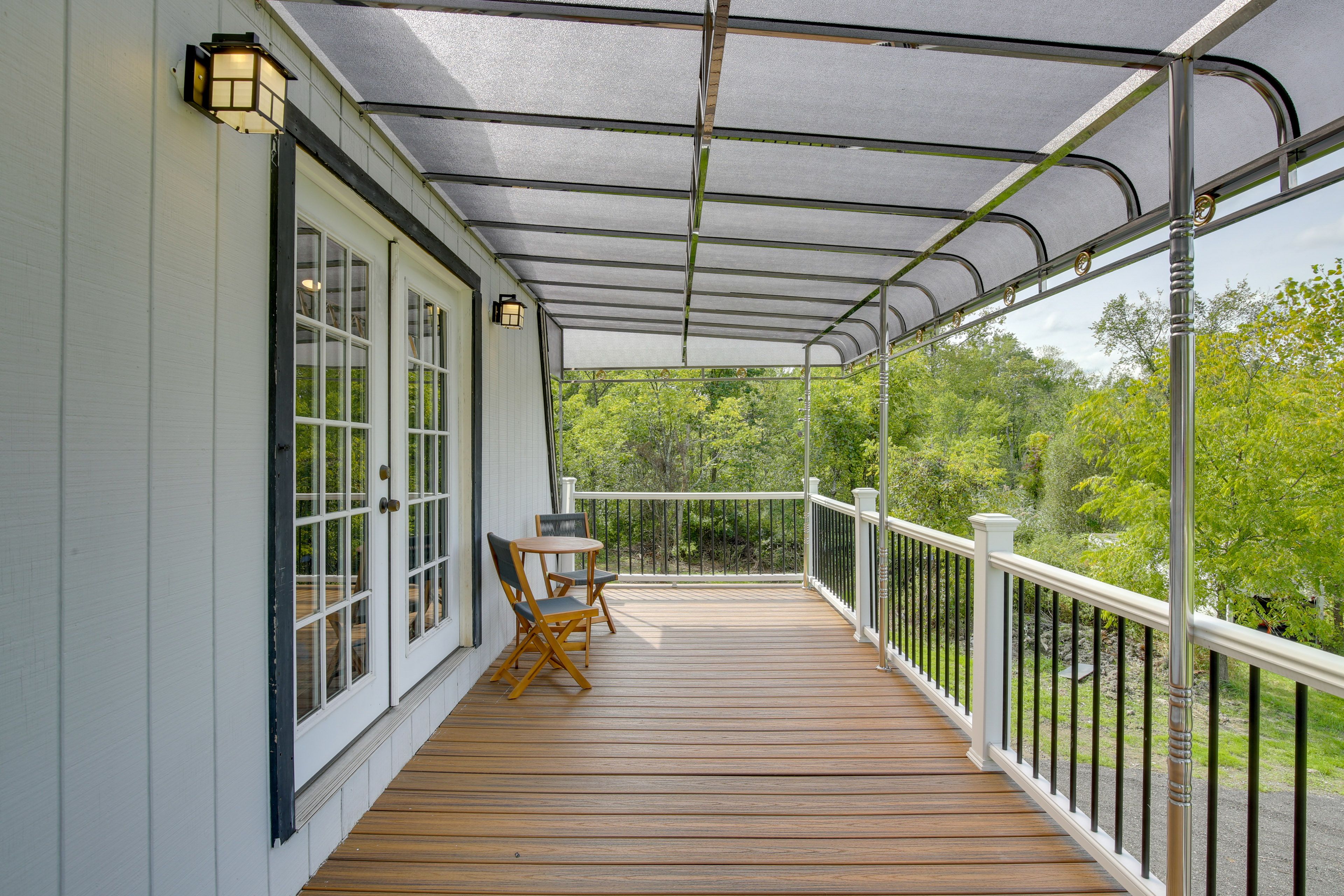 Cabin Exterior | Furnished Balcony