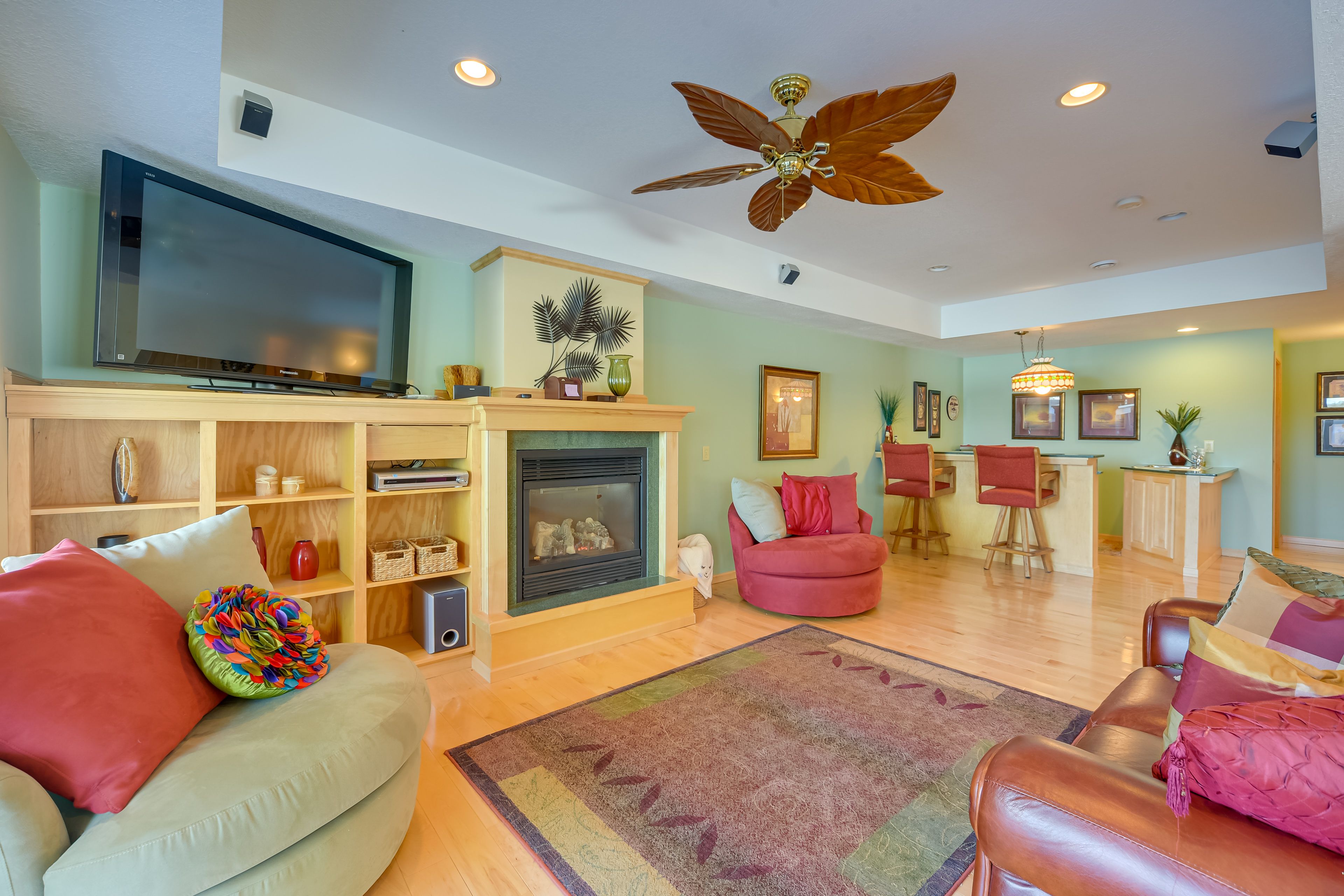 Basement Living Area