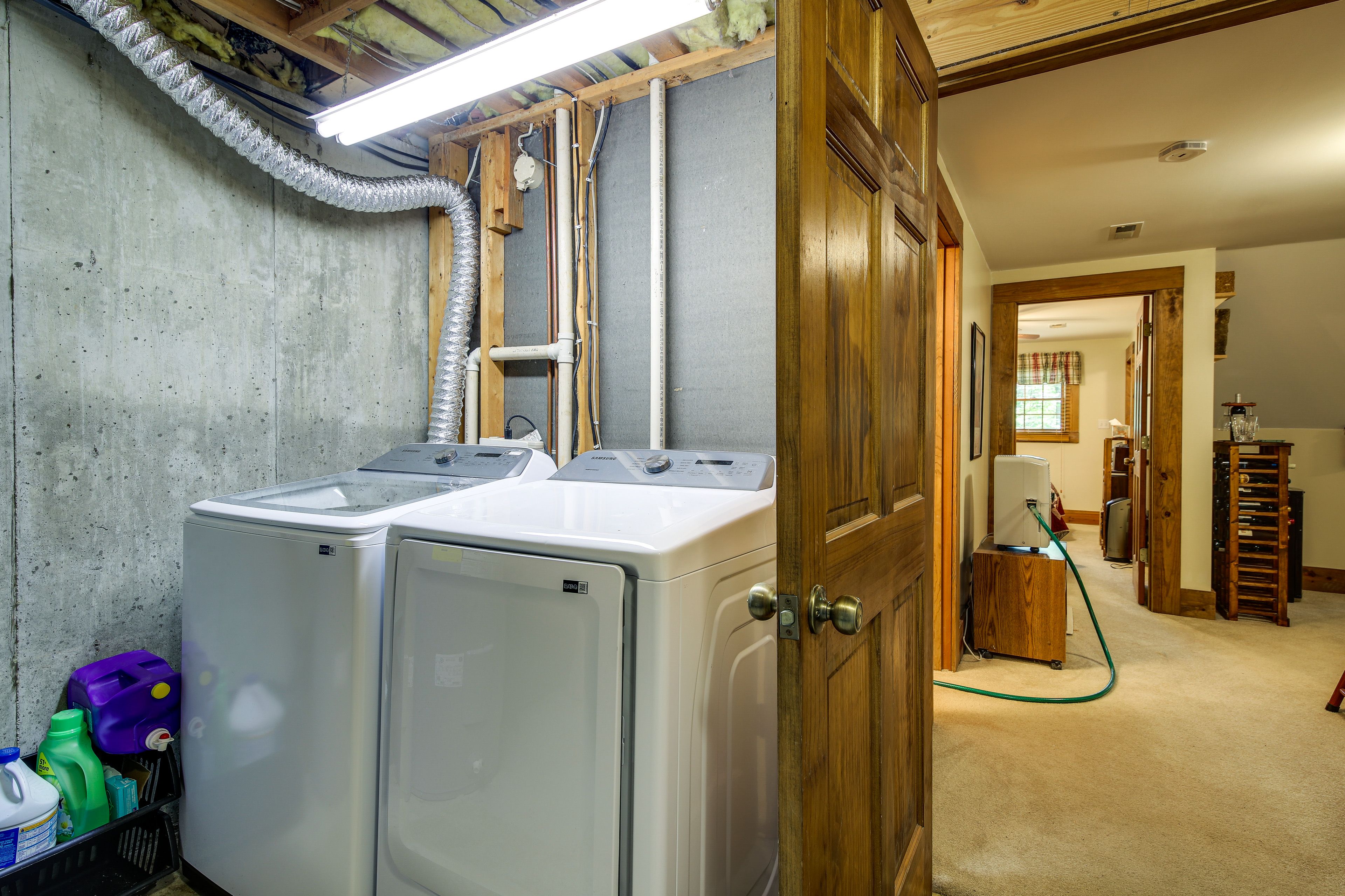 Laundry Area | Lower Level | Washer + Dryer