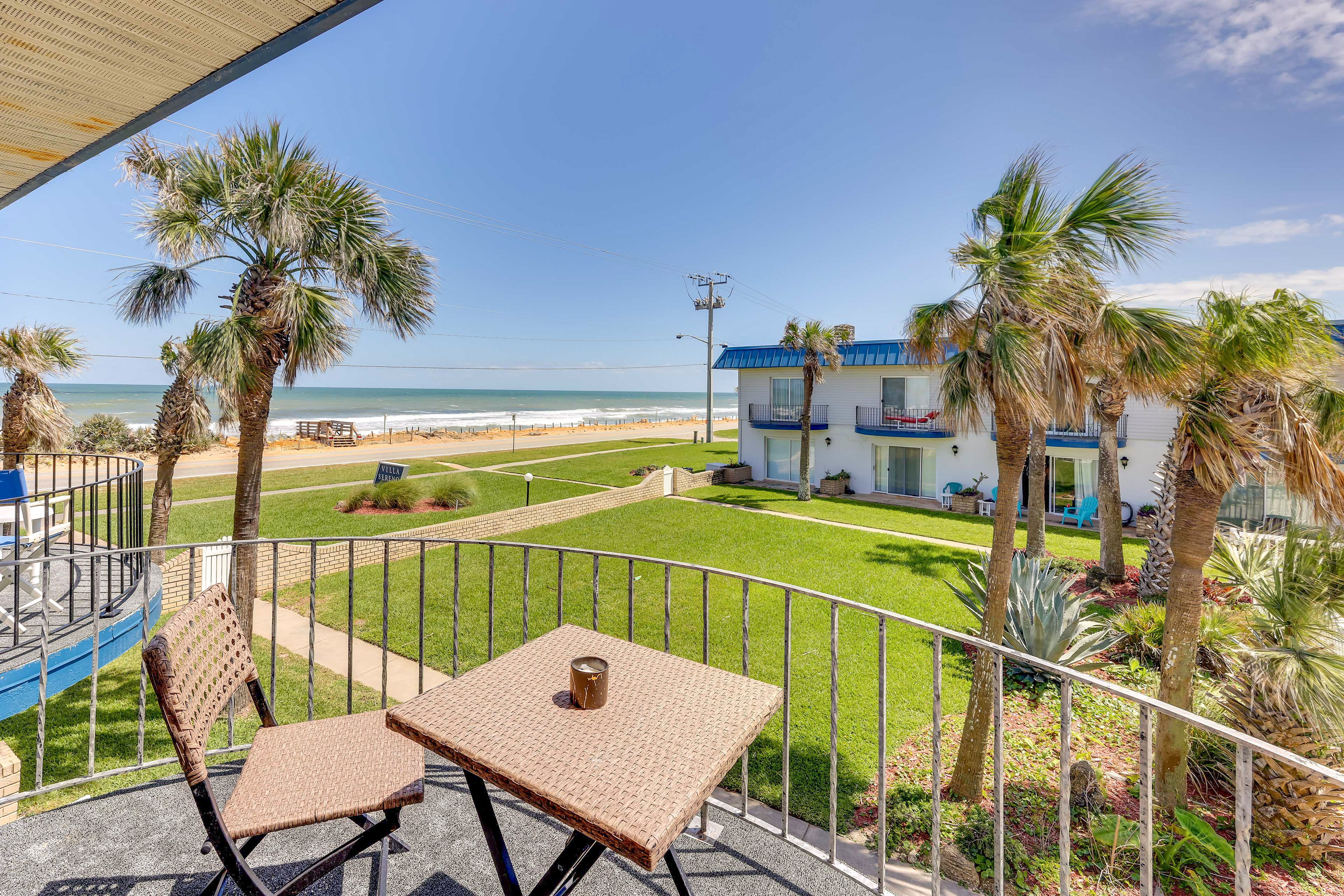 Balcony | Pool, Ocean & Beach Views