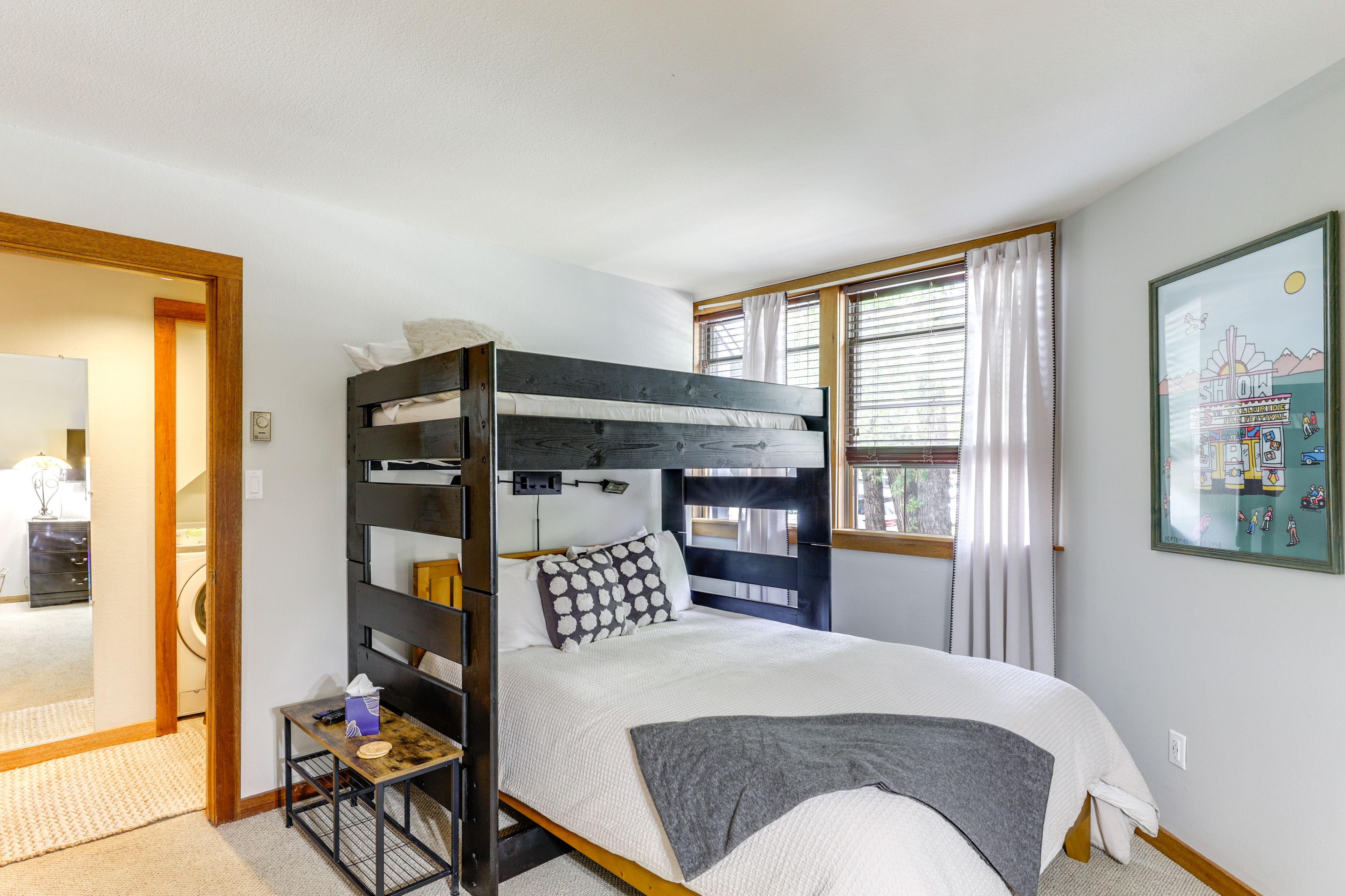 Bedroom 2 | Queen Bed, Lofted Twin Bed | 1st Floor