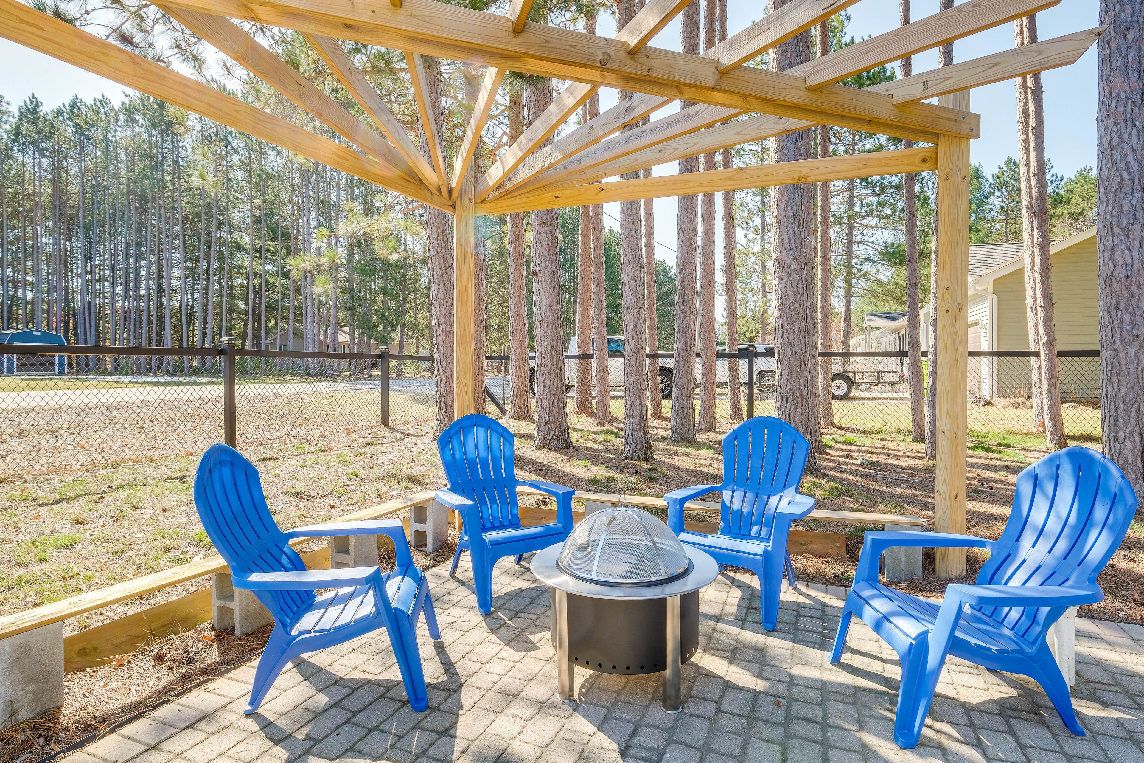 Patio | Fire Pit | Close to Breweries
