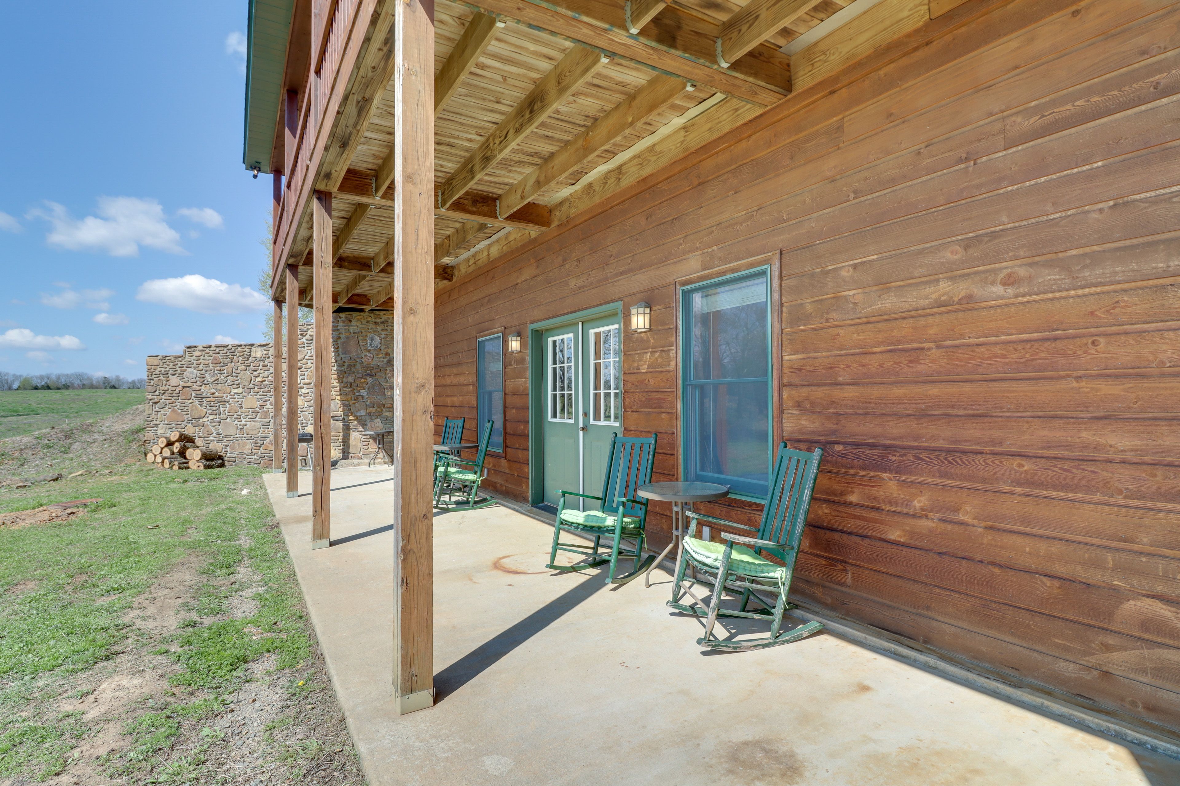 Private Patio | Furnished