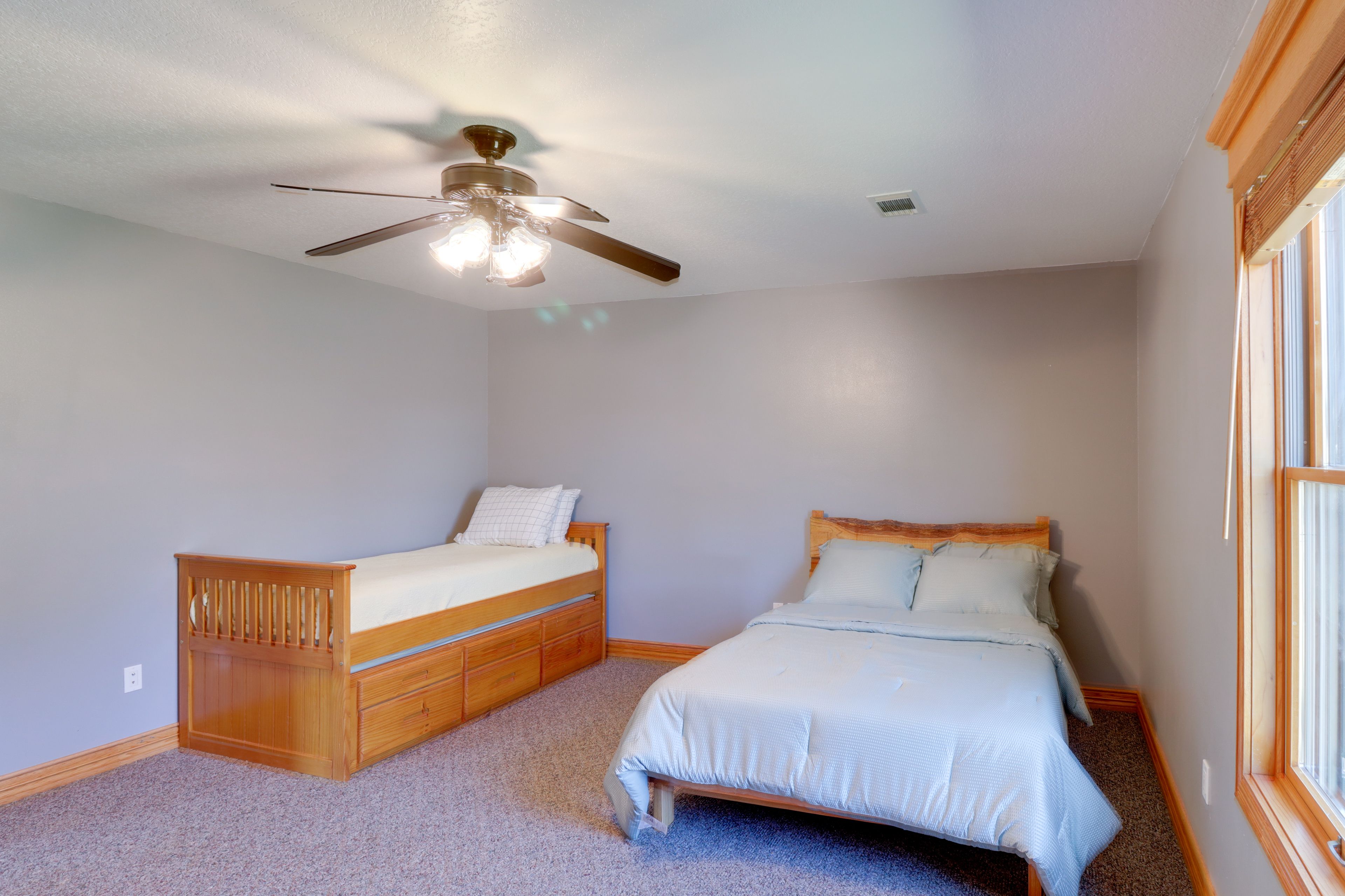 Bedroom 2 | Full Bed | Twin Bed w/ Twin Trundle | 1st Floor
