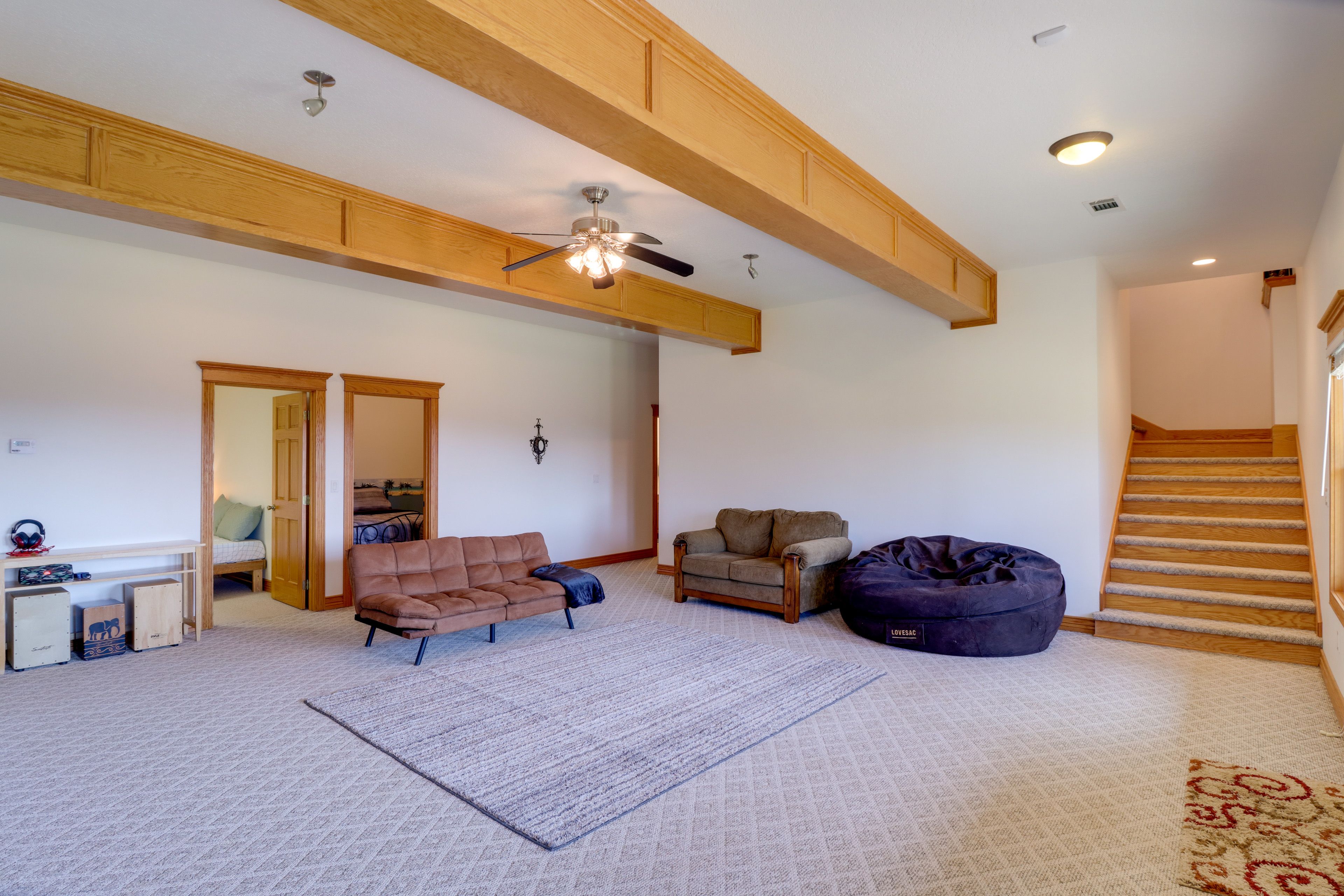 Office | Full Futon | Basement Level