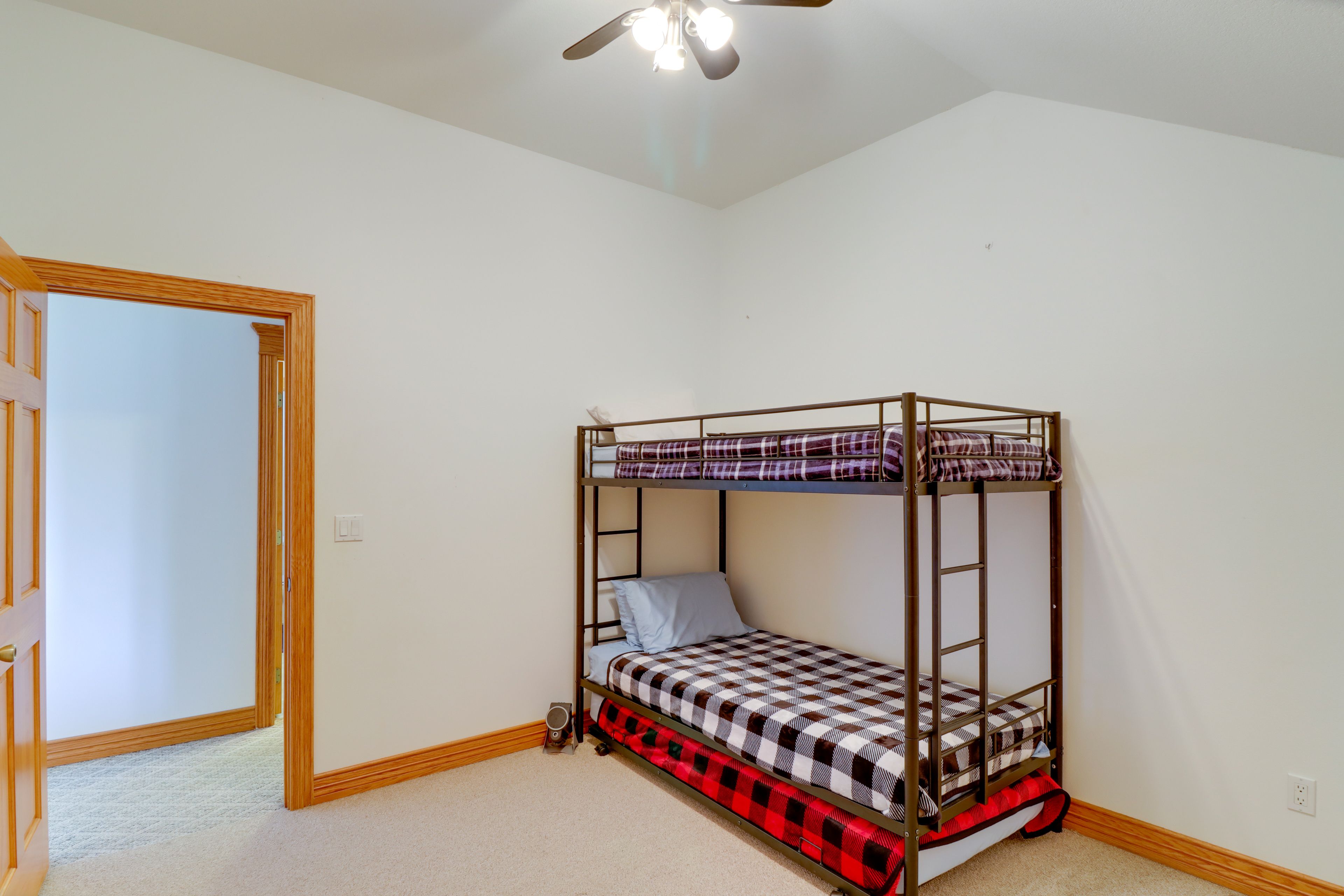 Bedroom 6 | Twin Bunk Bed w/ Twin Trundle | Basement Level