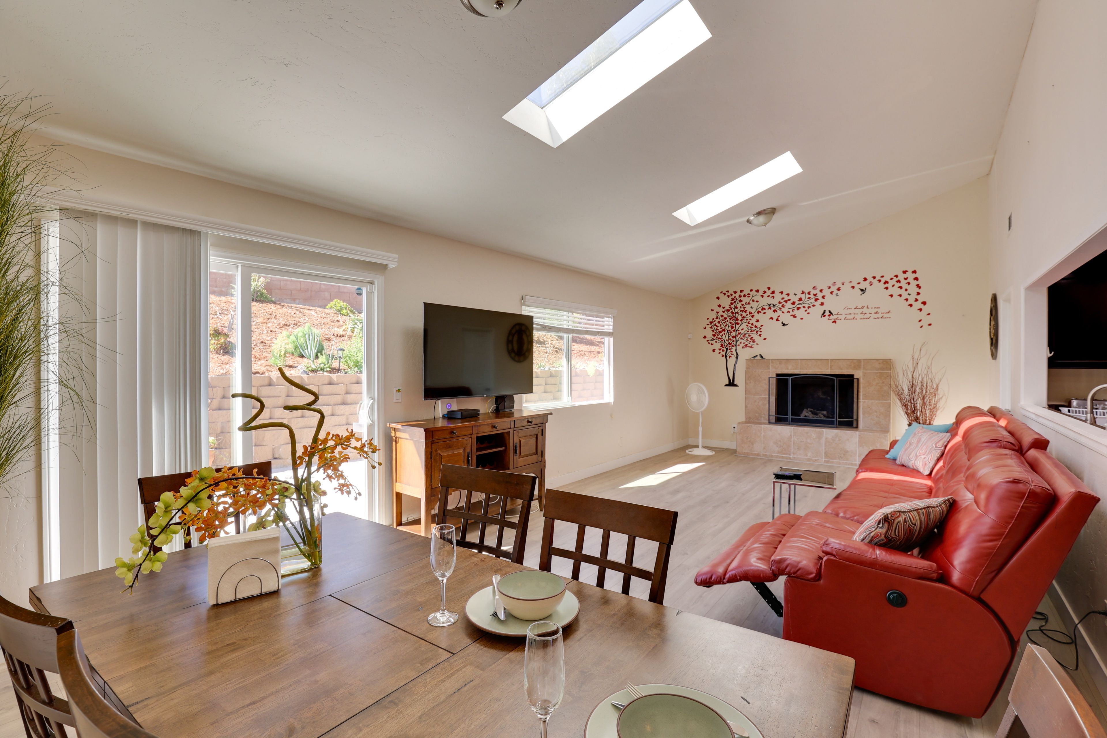 Living Area | Central A/C