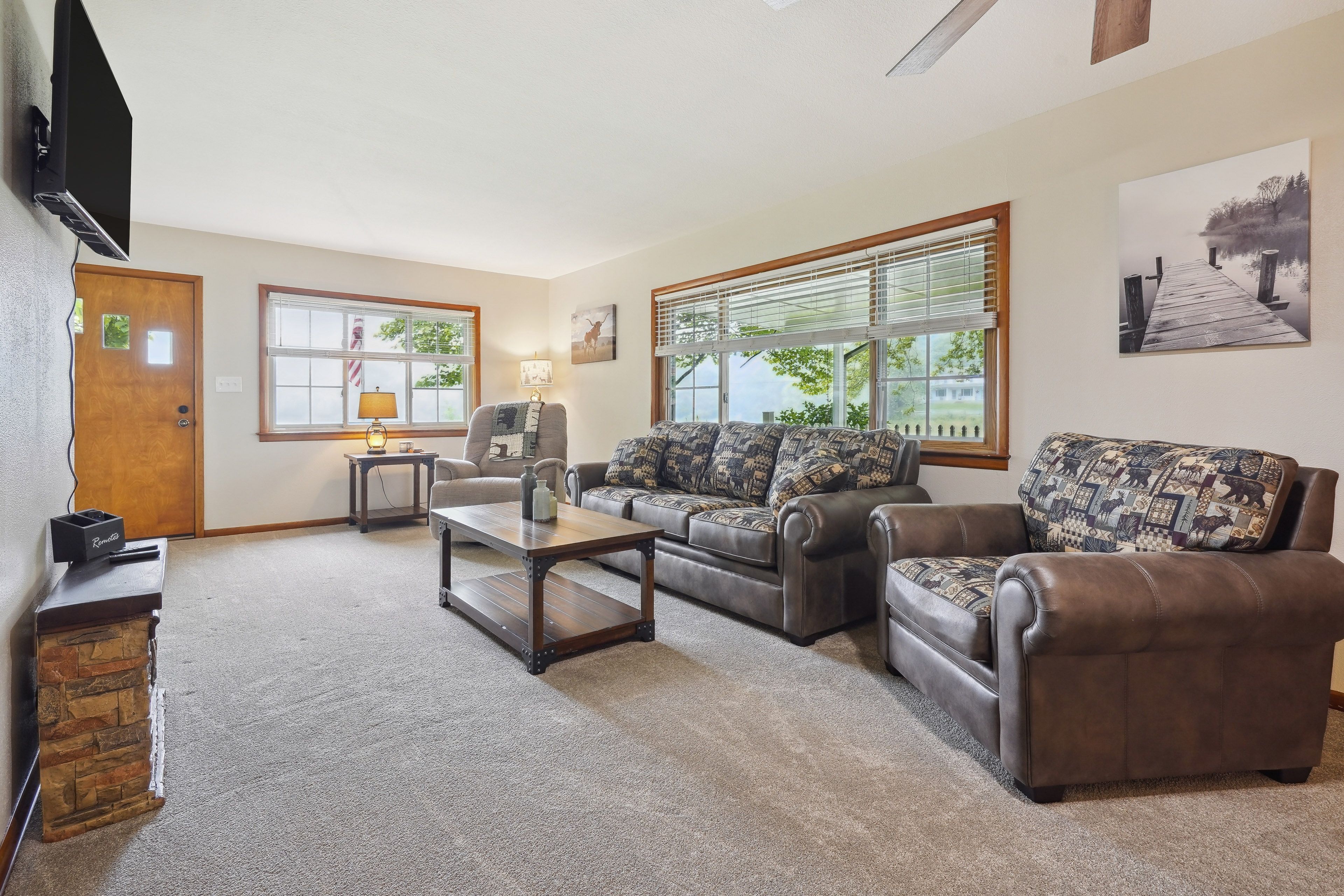 Utica Vacation Rental | 2BR | 1BA | 1,144 Sq Ft | 3 Steps to Enter