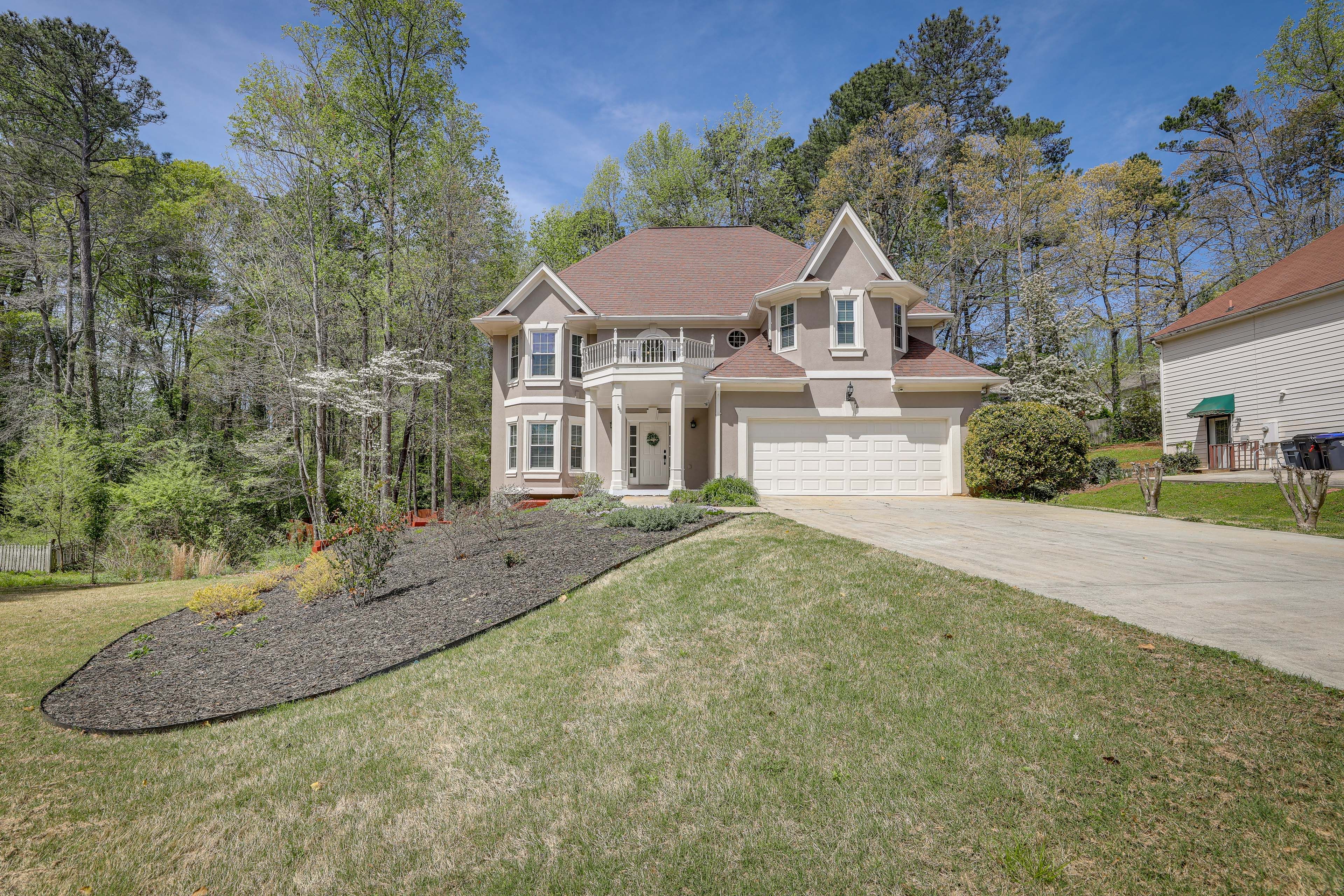 Lawrenceville Vacation Rental | 4BR | 3BA | 3,922 Sq Ft | Stairs Required