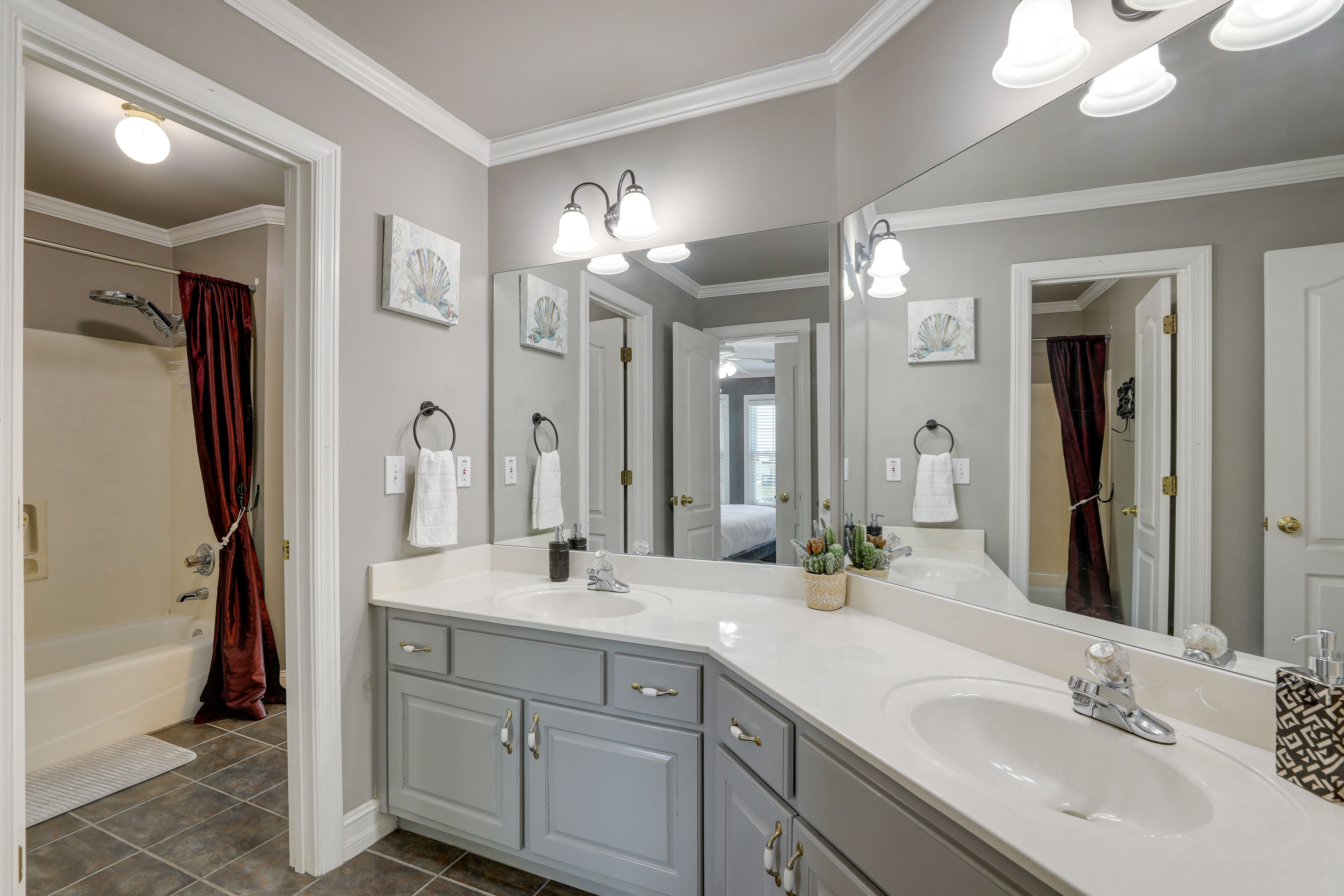 Jack-and-Jill Bathroom