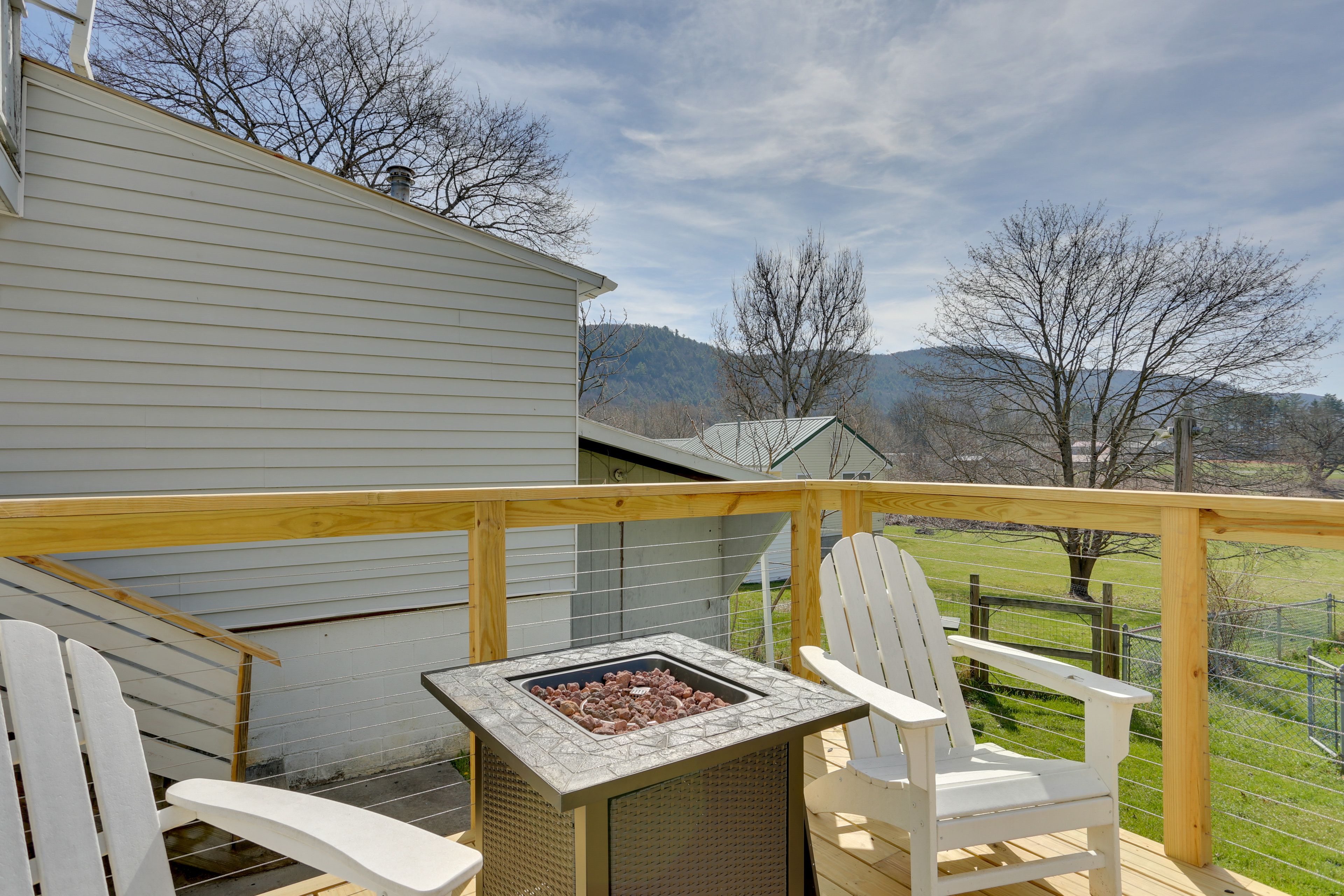 Outdoor Space | Private Deck | River Views | Shared Backyard w/ Gas Grill