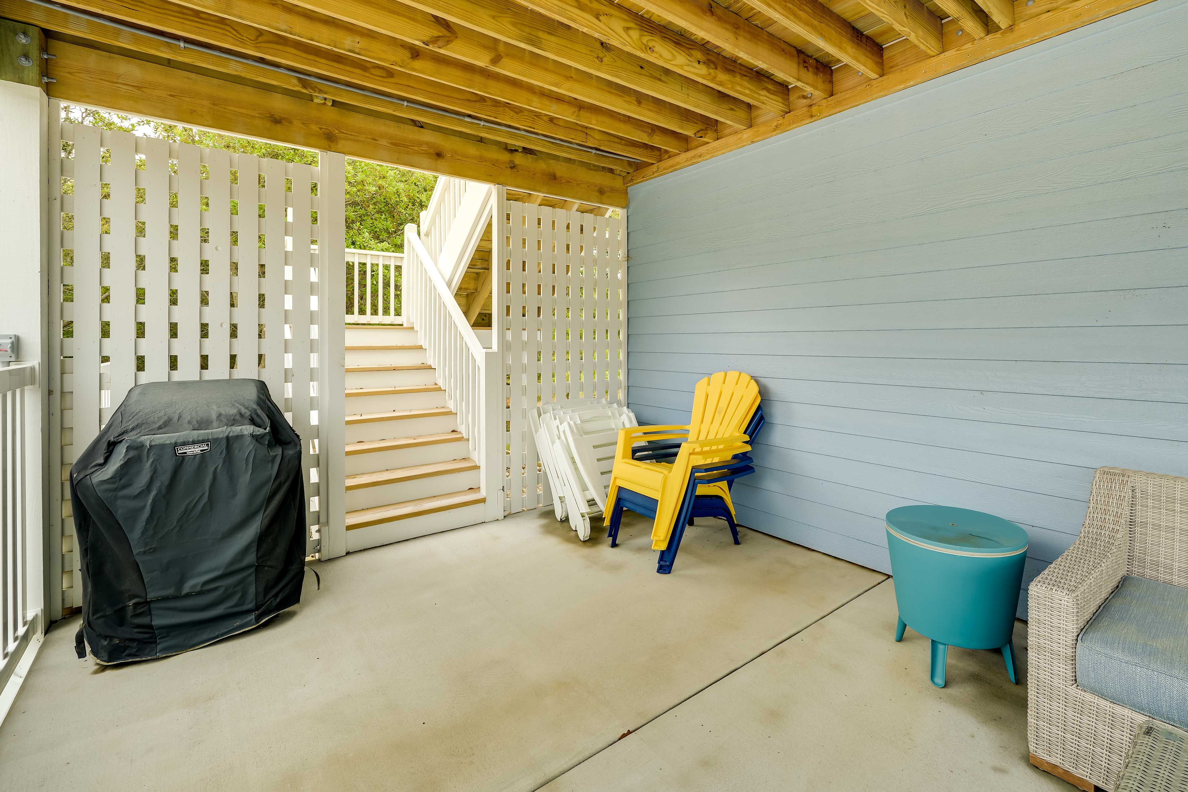 Cottage Exterior | Furnished Patio | Pellet Grill