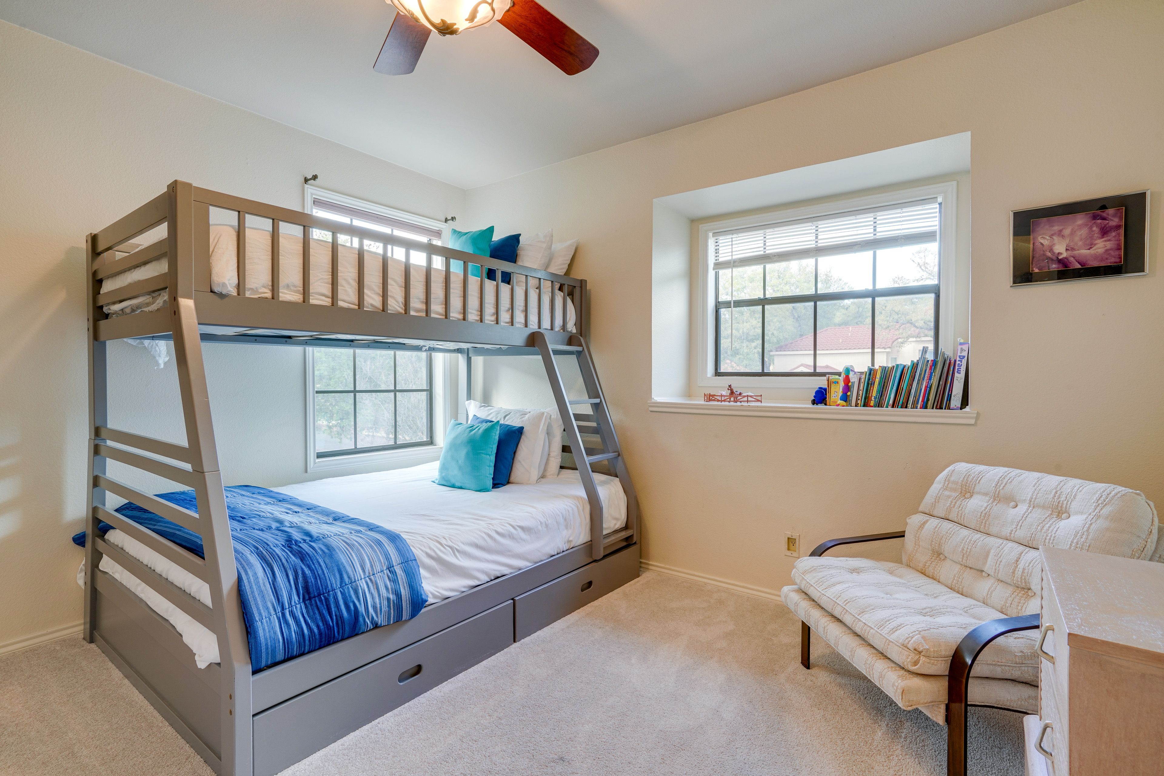 Bedroom 2 | Upper Level | Twin/Full Bunk Bed