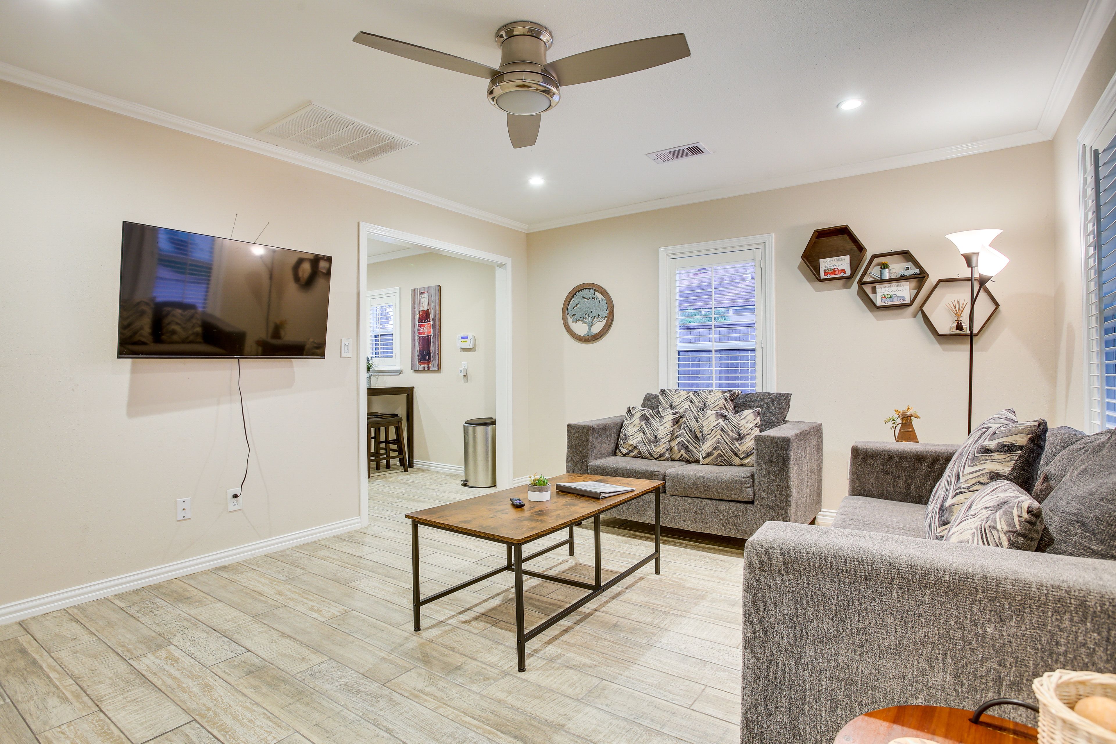 Galveston Vacation Rental | 2BR | 1BA | 750 Sq Ft | 2 Steps to Access