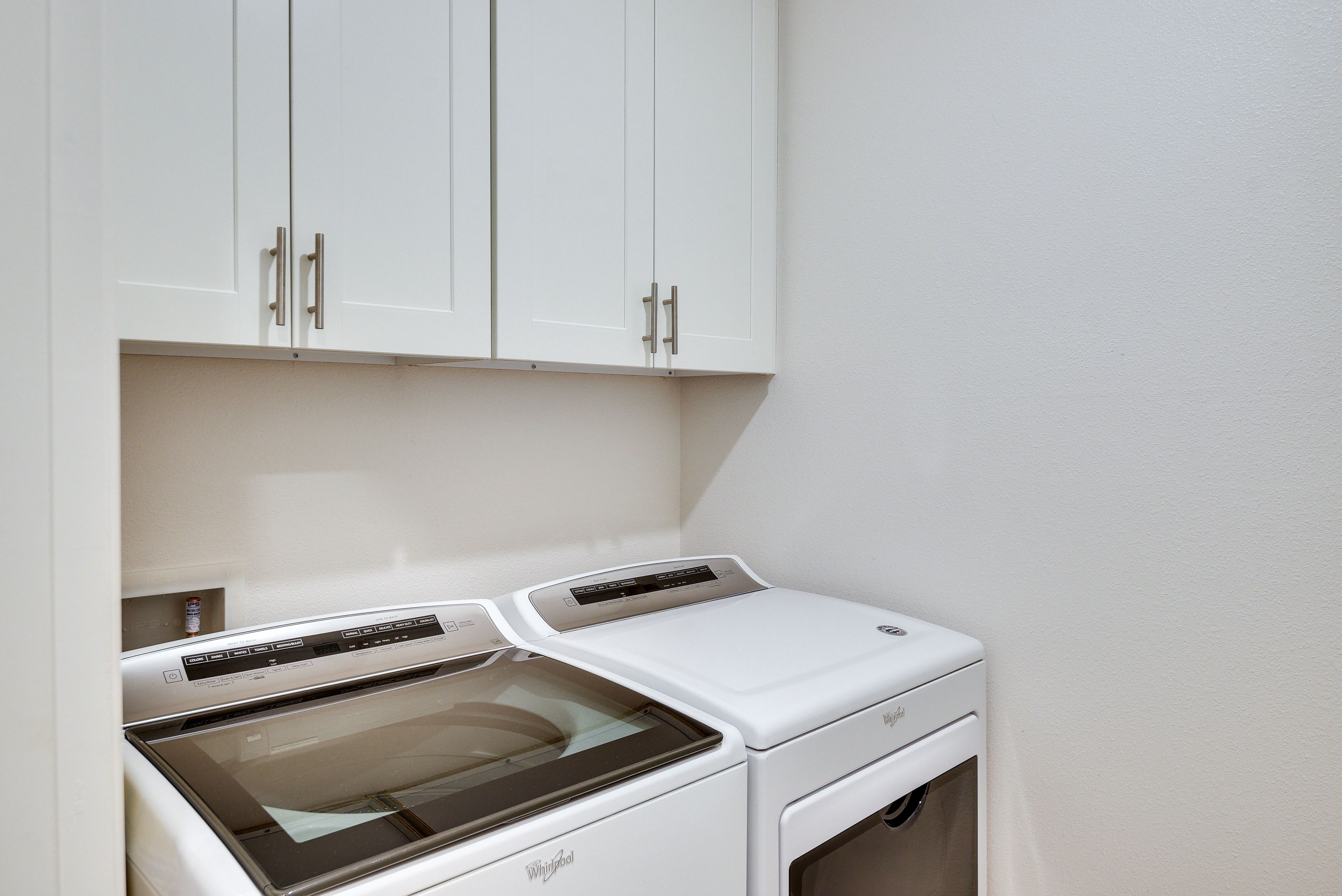 Laundry Area | Washer/Dryer | Hangers | Trash Bags/Paper Towels