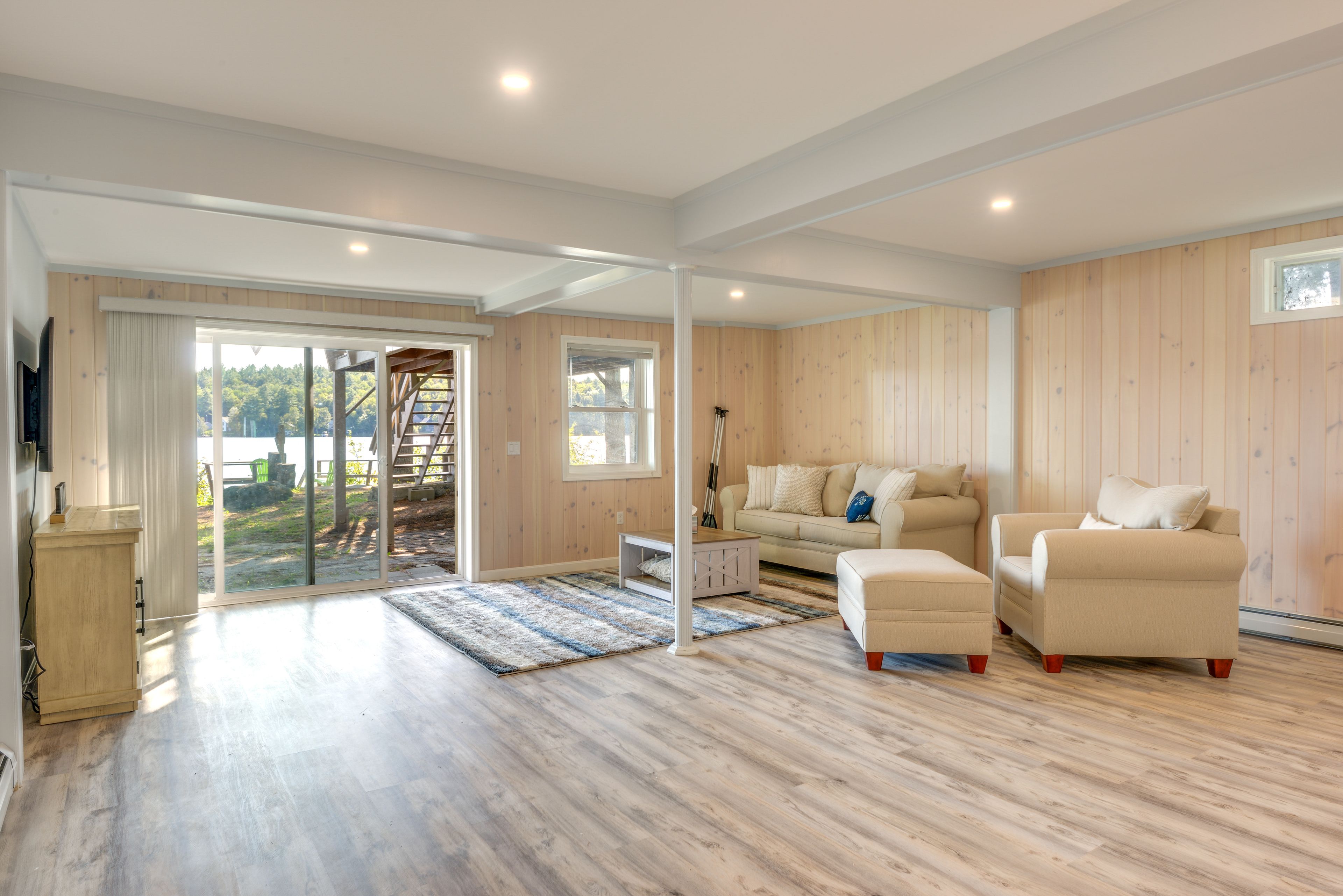 Furnished Basement | Sleeper Sofa