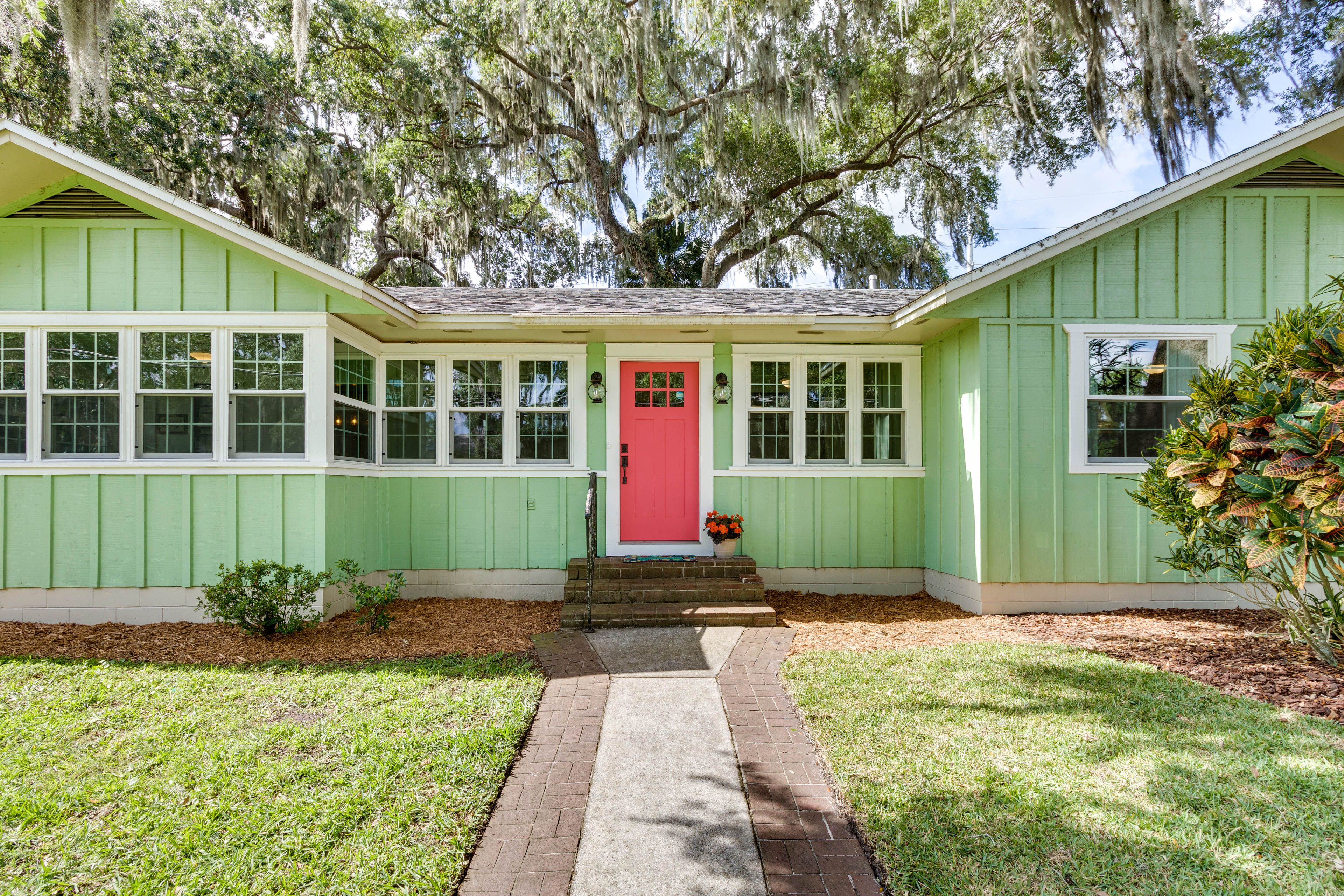Home Exterior | Scenic Lakefront Walkway | Steps to Historic Downtown