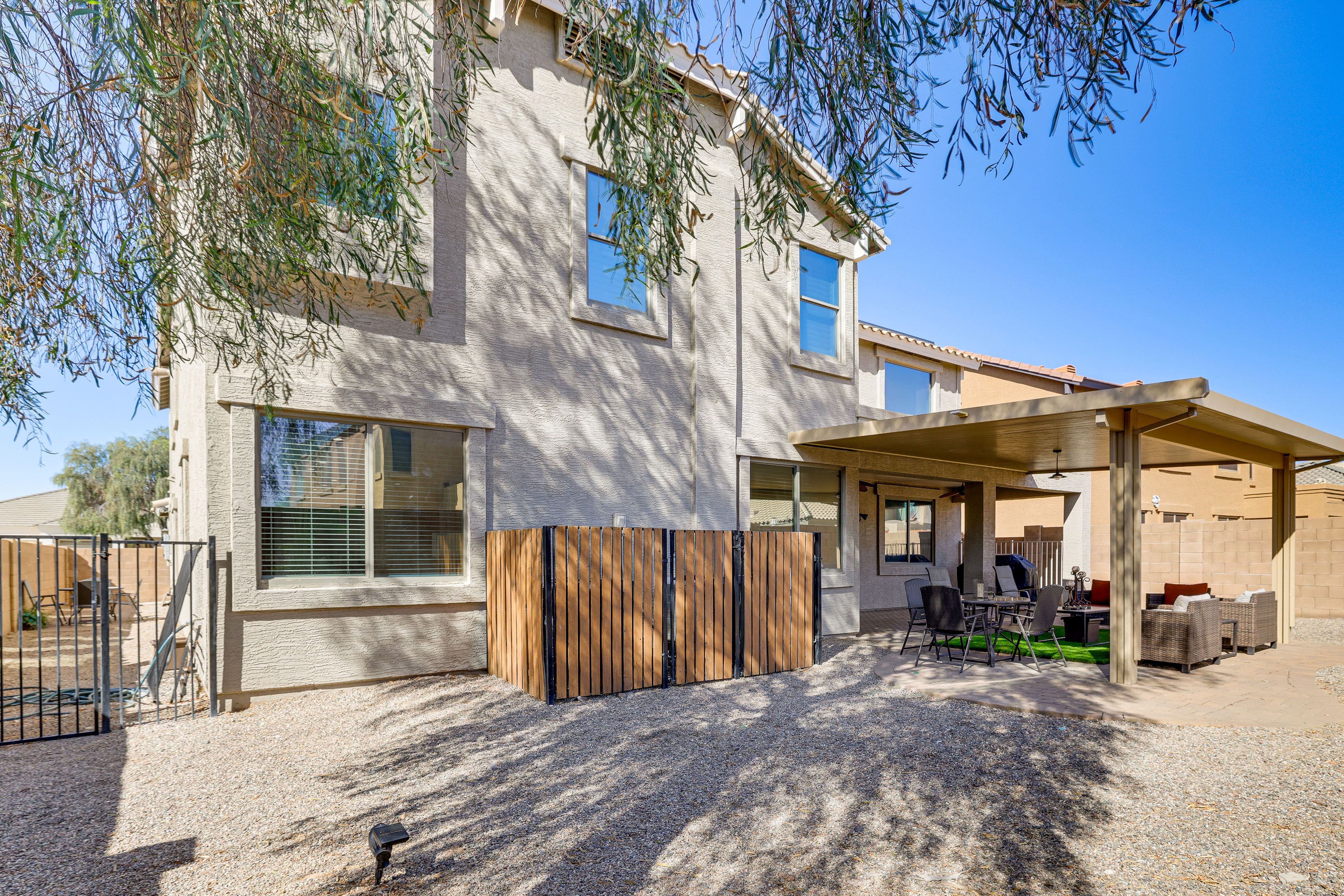 Private Backyard | Covered Patio | Outdoor Seating