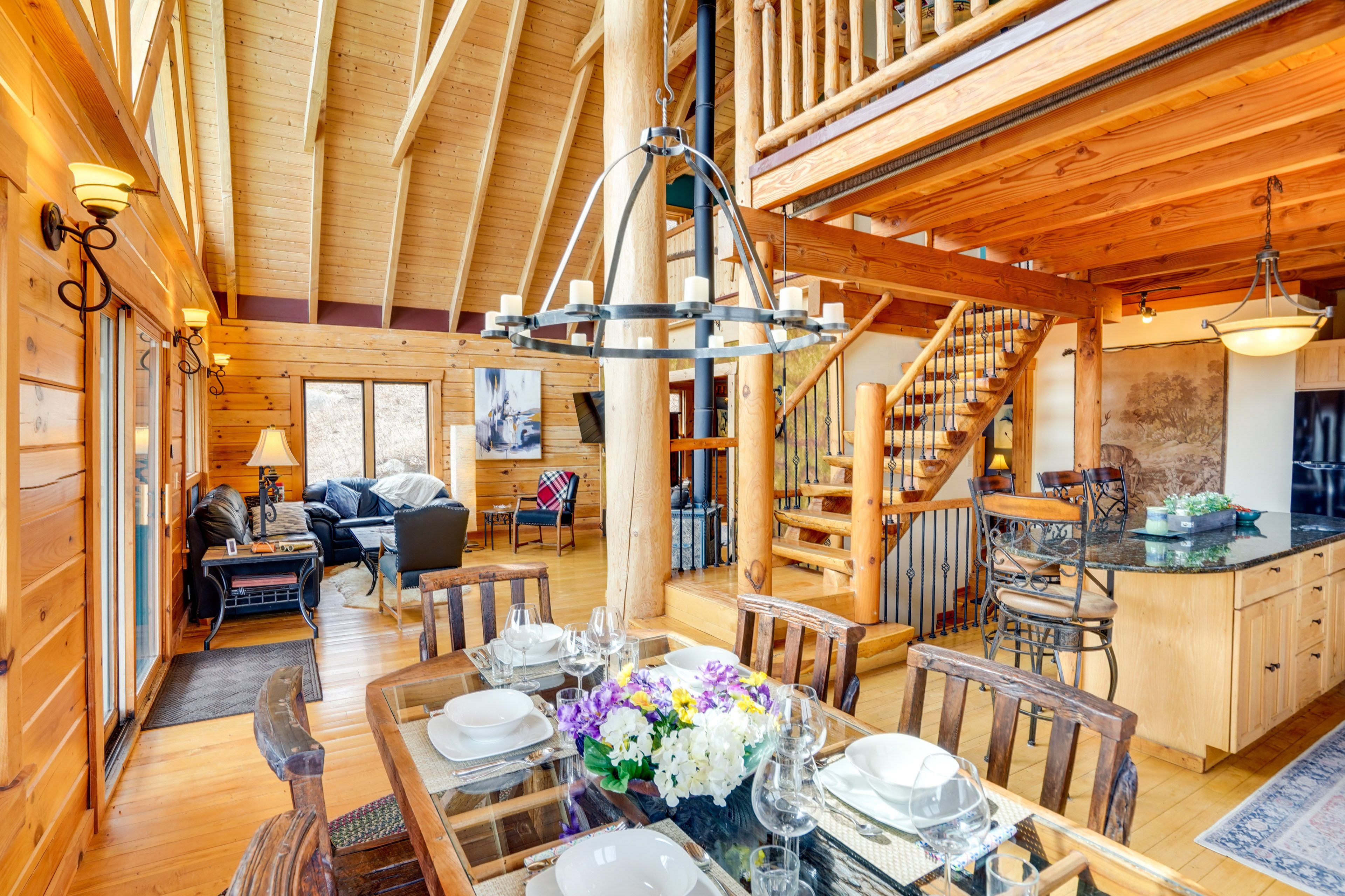 Dining Area | Ample Natural Lighting