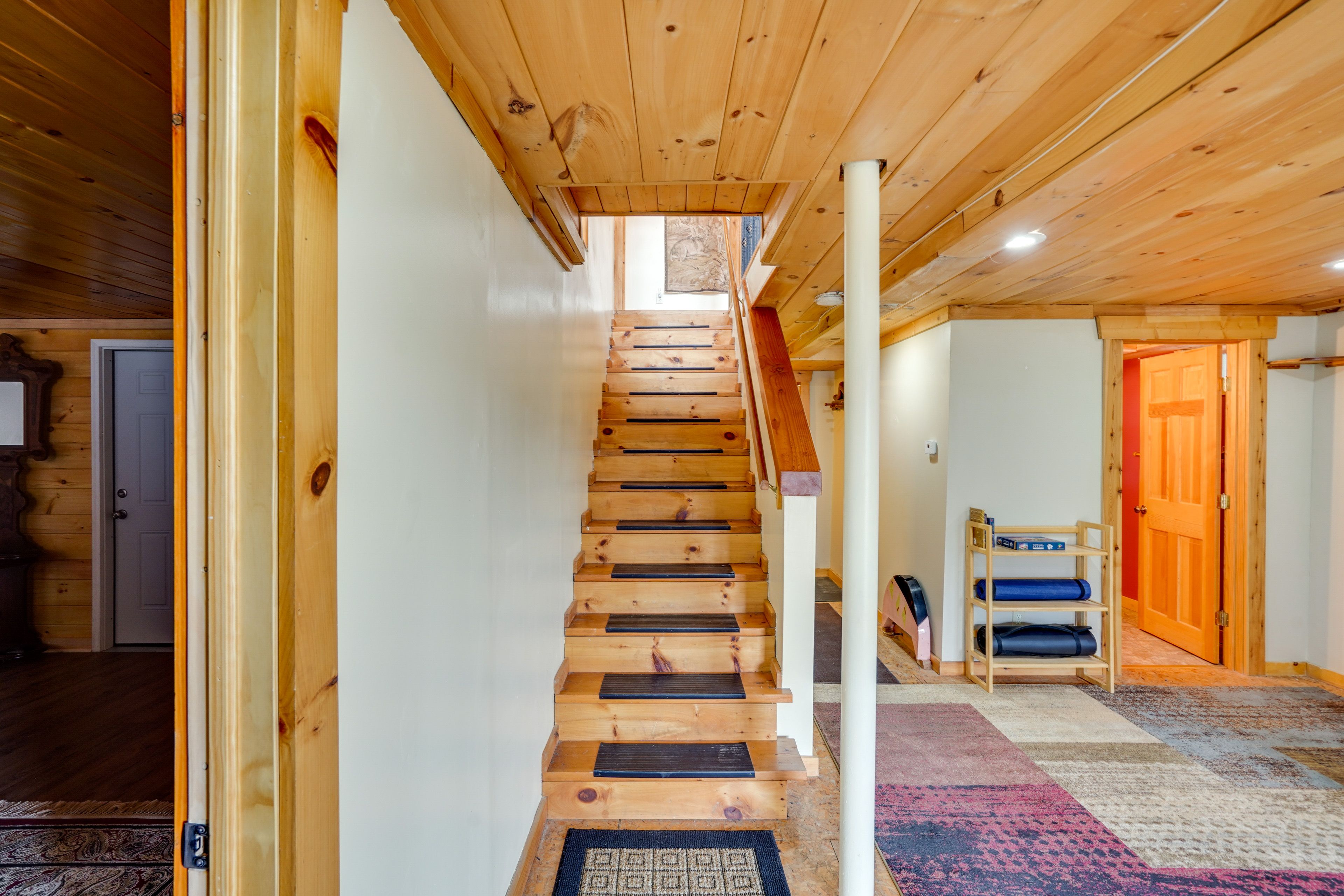 Stairs to Main Level of Home