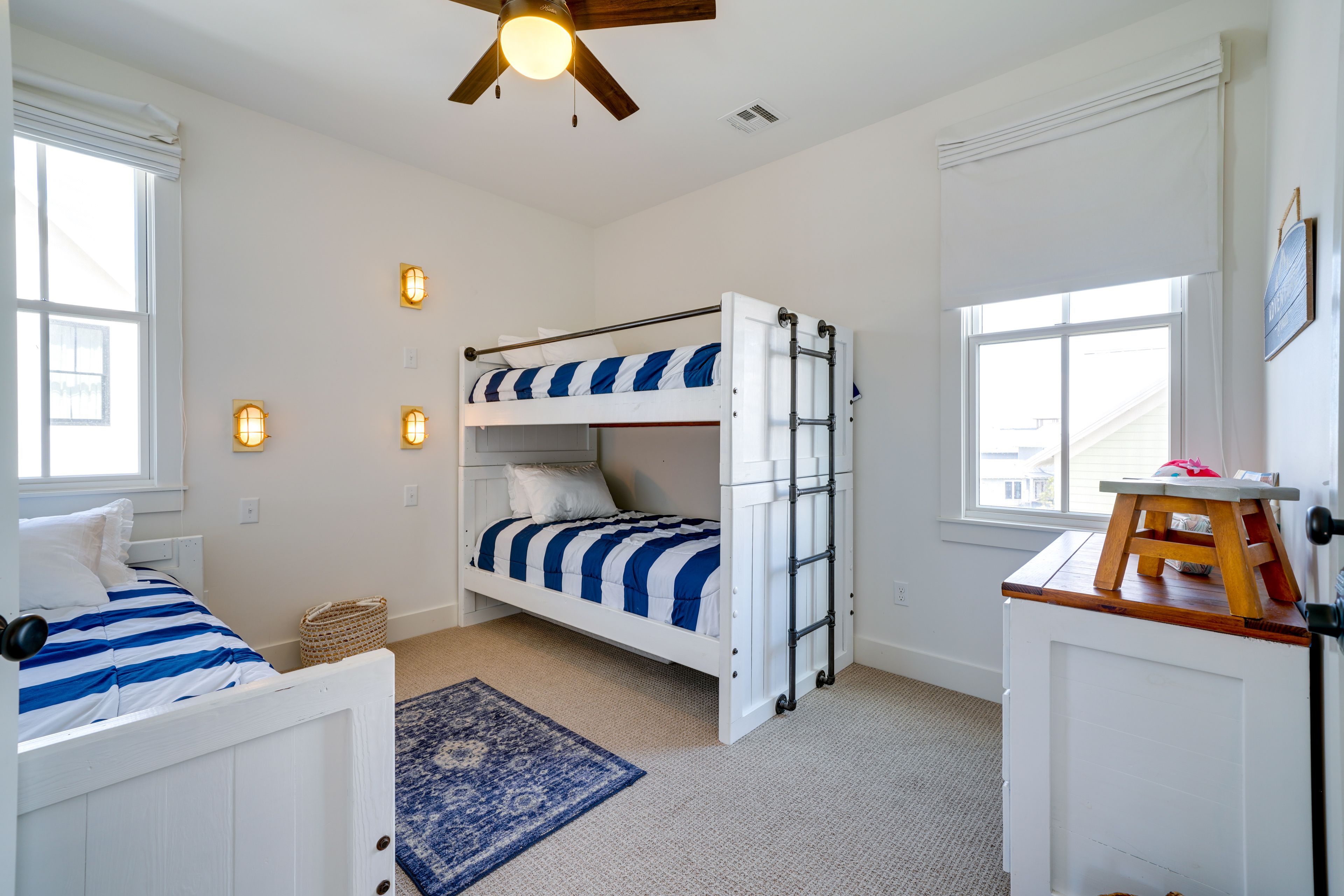 Bedroom 3 | Twin Bunk Bed | Twin Bed w/ Twin Trundle Bed | 2nd Floor