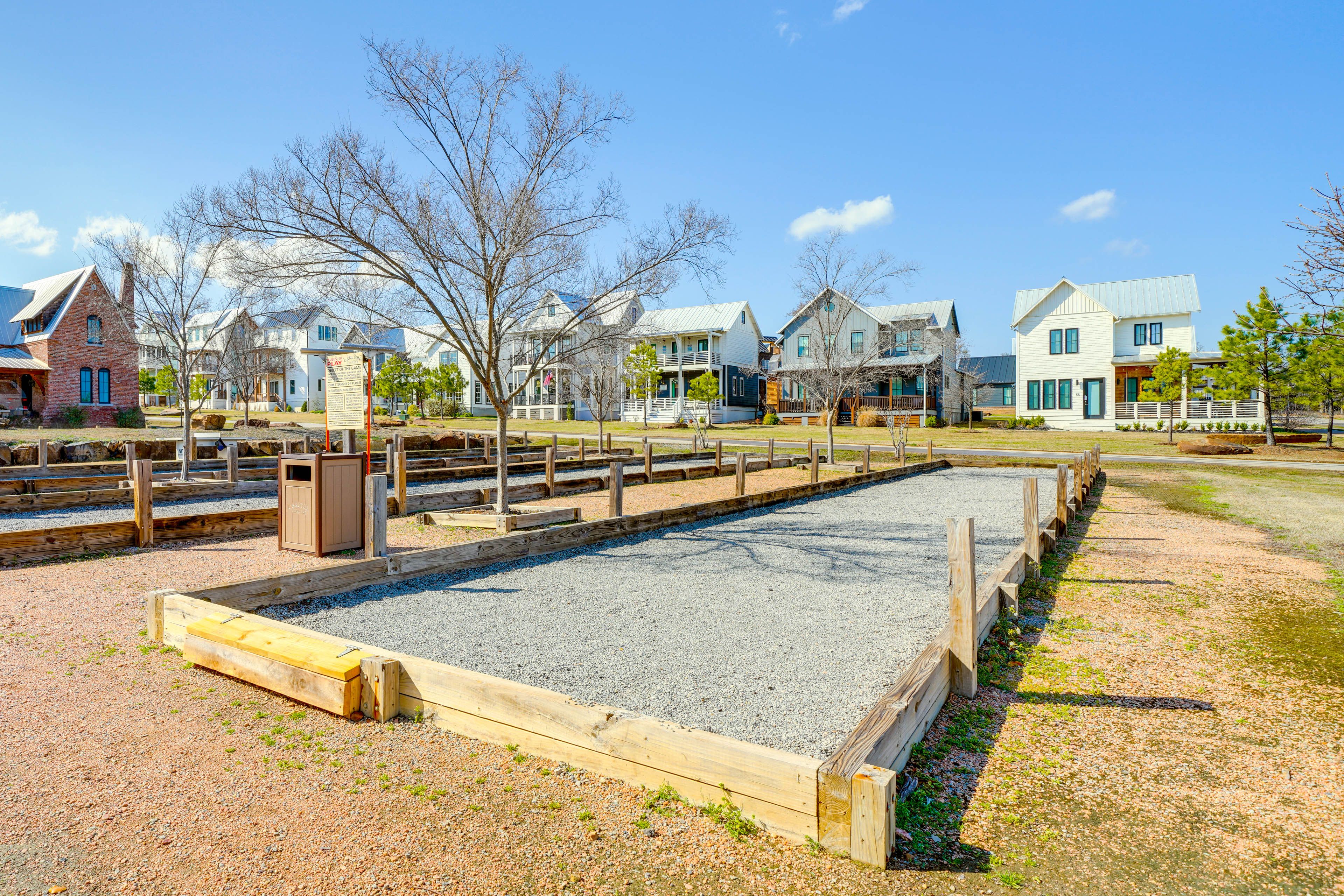 Bocce Ball Courts