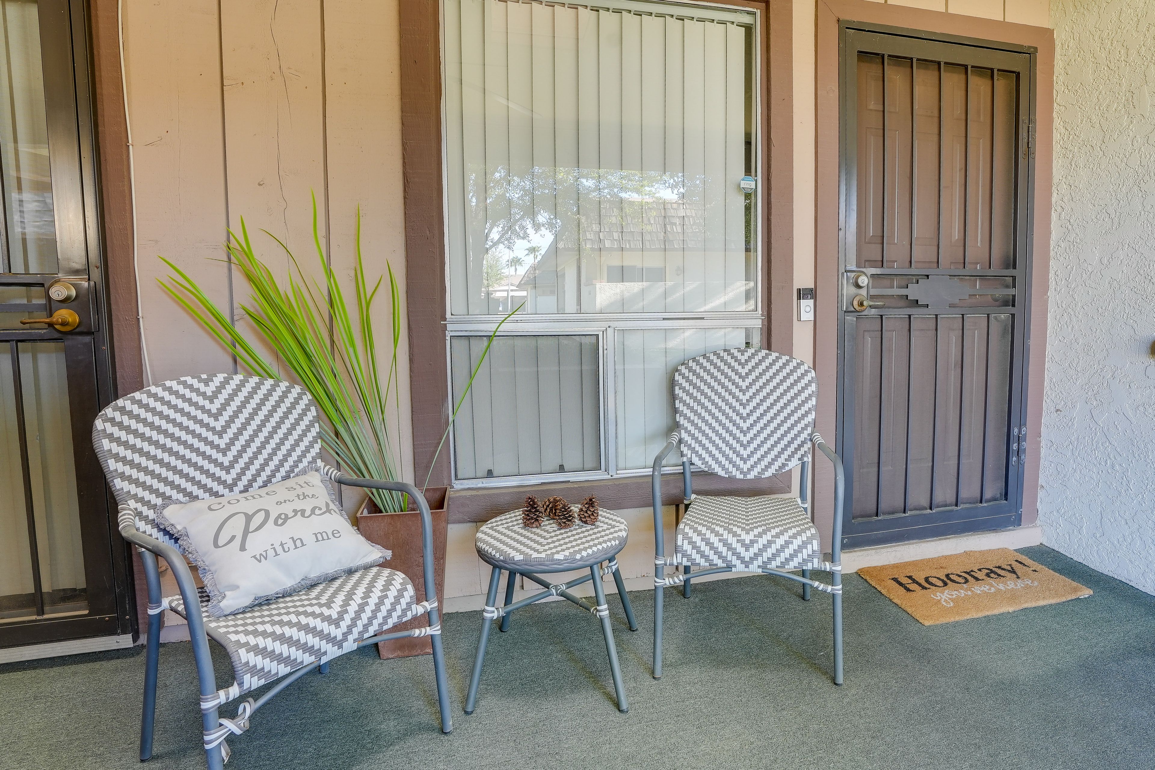Condo Exterior | Private Patio w/ Seating