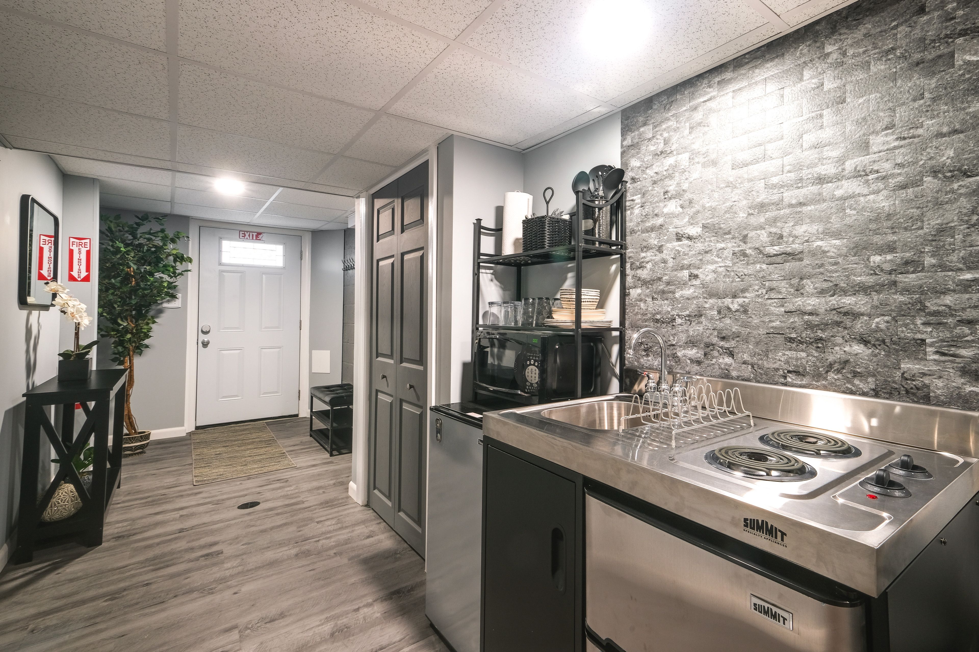 Kitchen | Basement-Level Unit