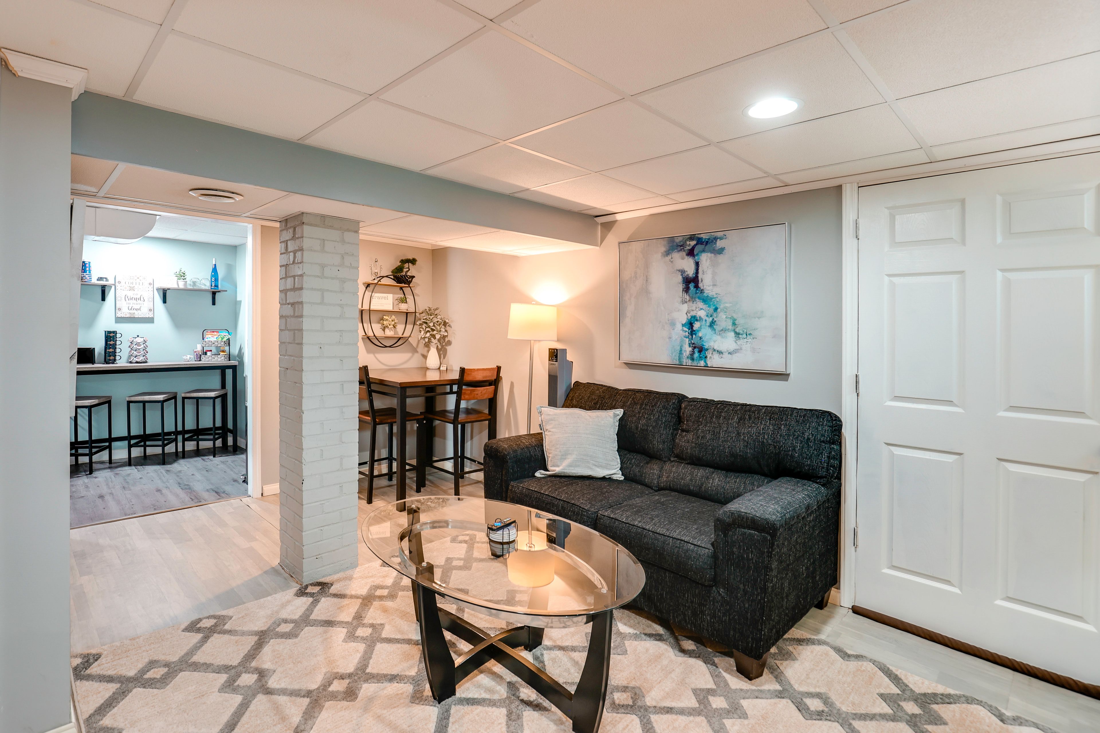 Forest Heights Vacation Rental | 1BR | 1BA | 550 Sq Ft | Steps Required