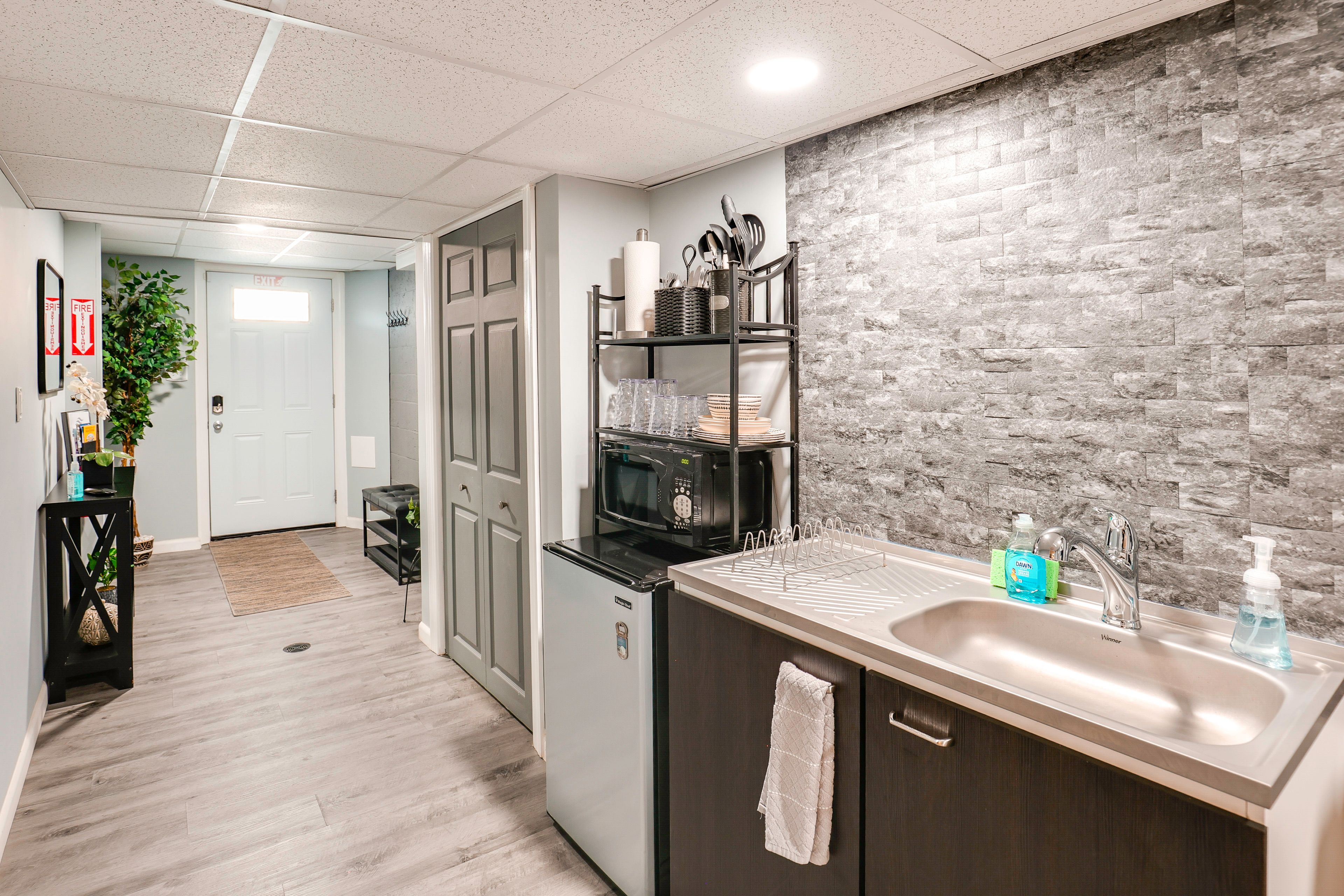 Kitchen | Basement-Level Unit
