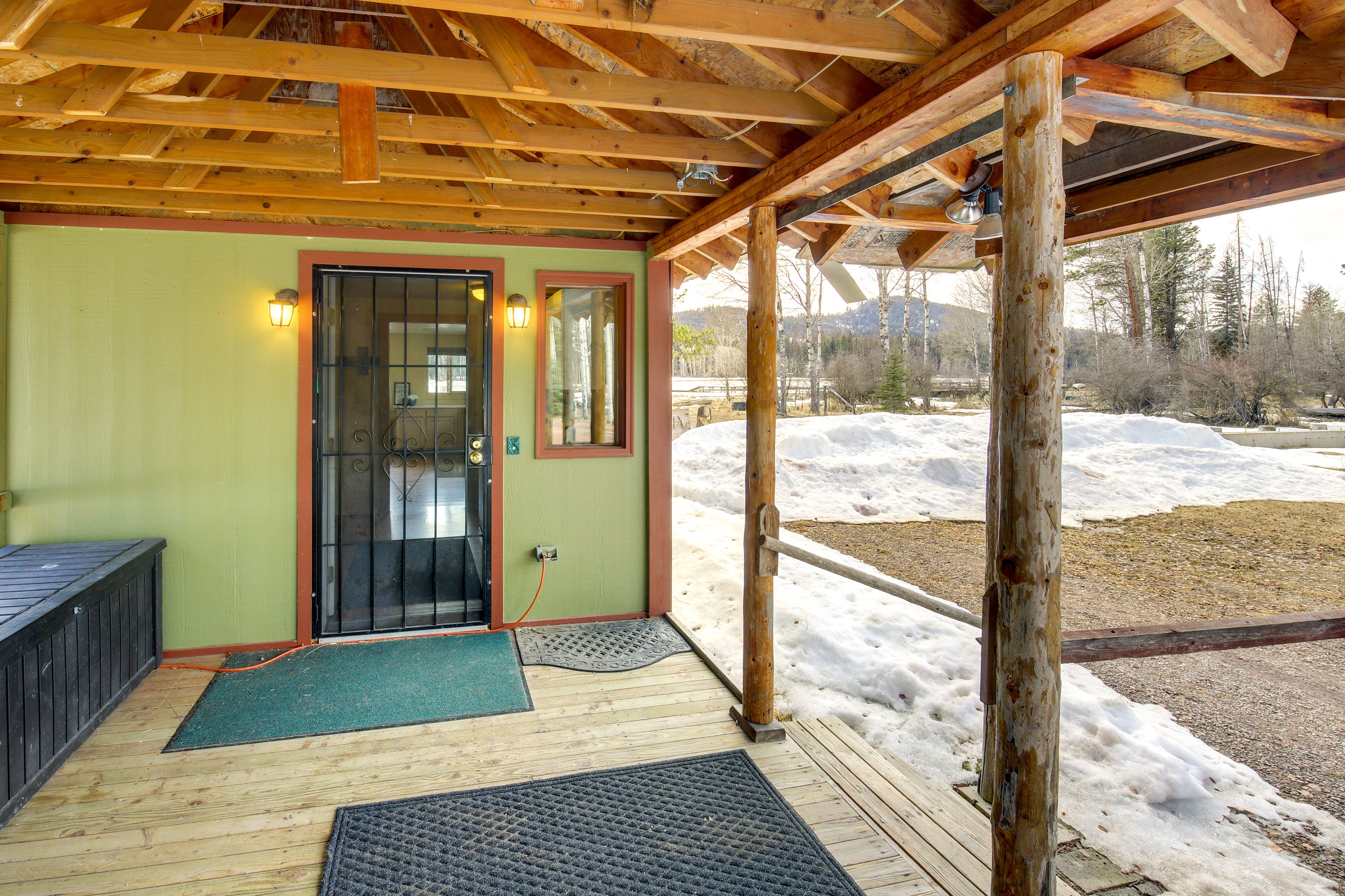 Front Porch | Stairs to Access