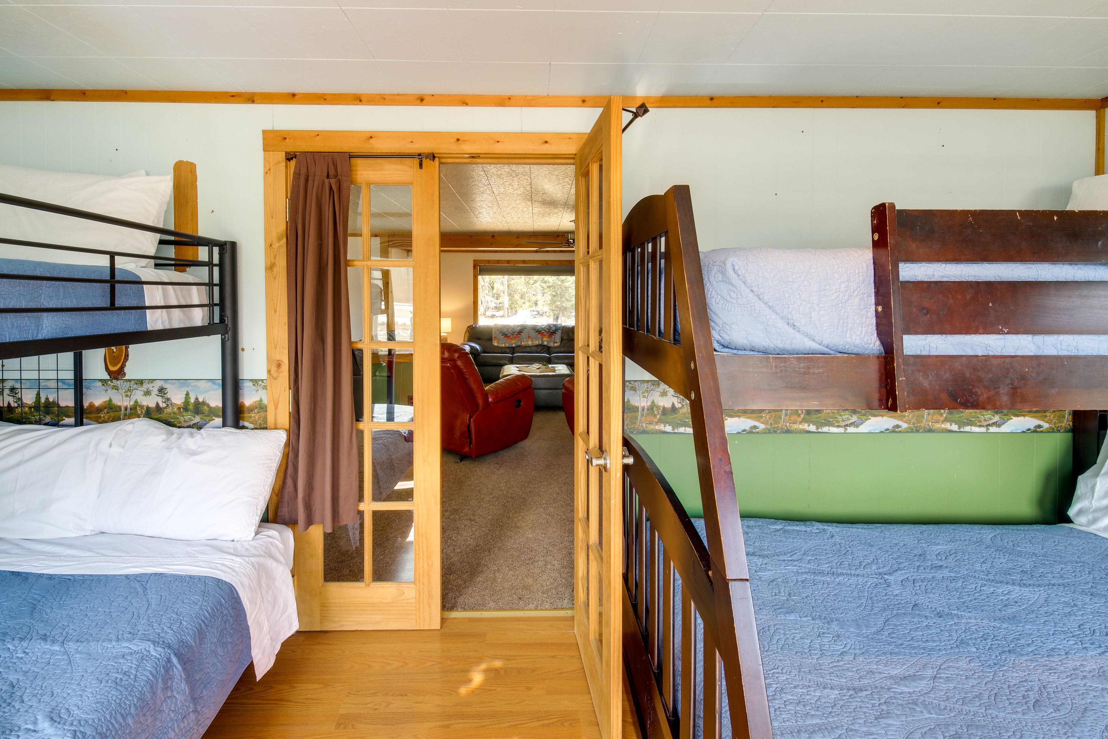 Bedroom 2 | 2 Twin/Full Bunk Beds | River View