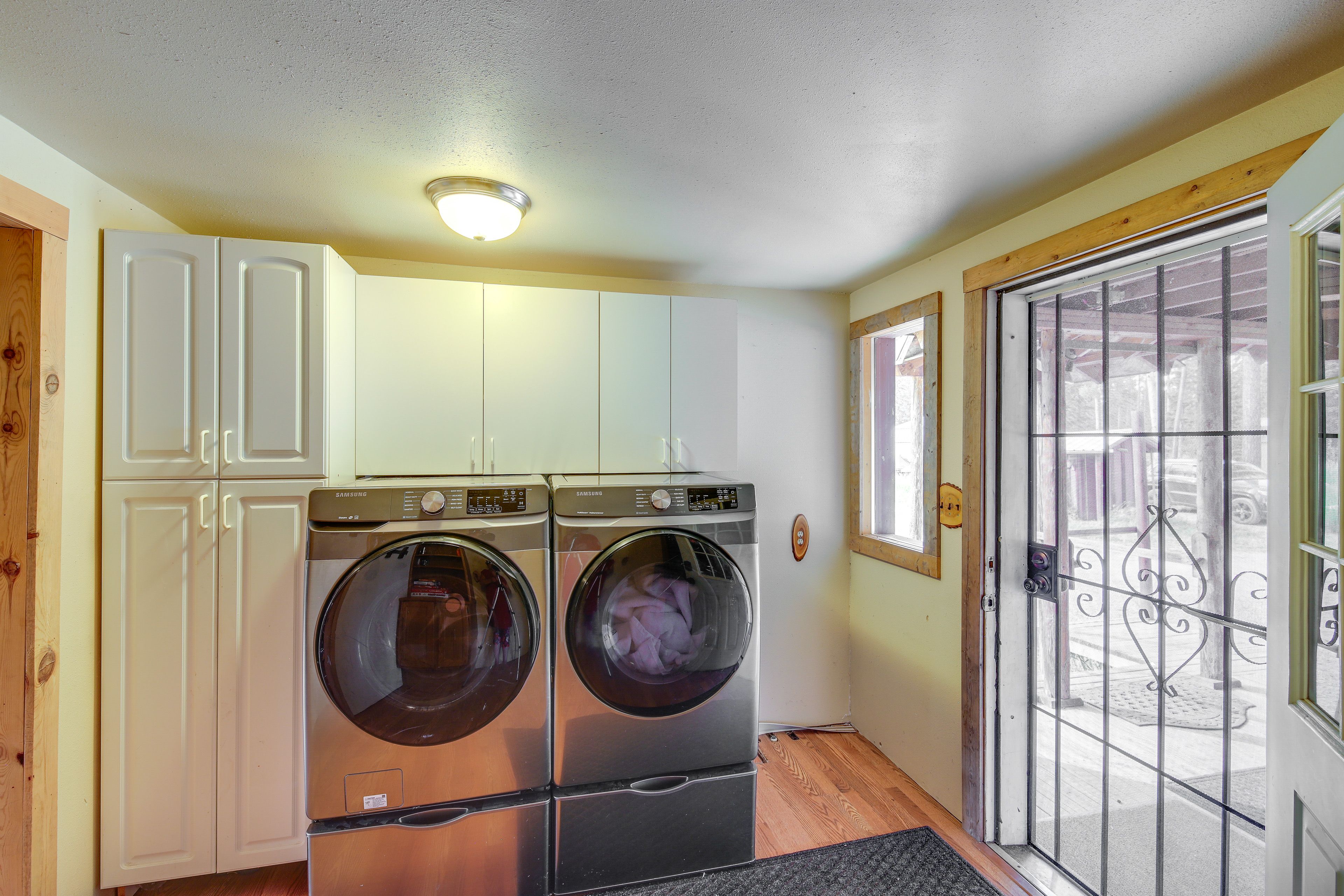 Mud Room | Washer/Dryer | Ironing Board/Iron | Board Games