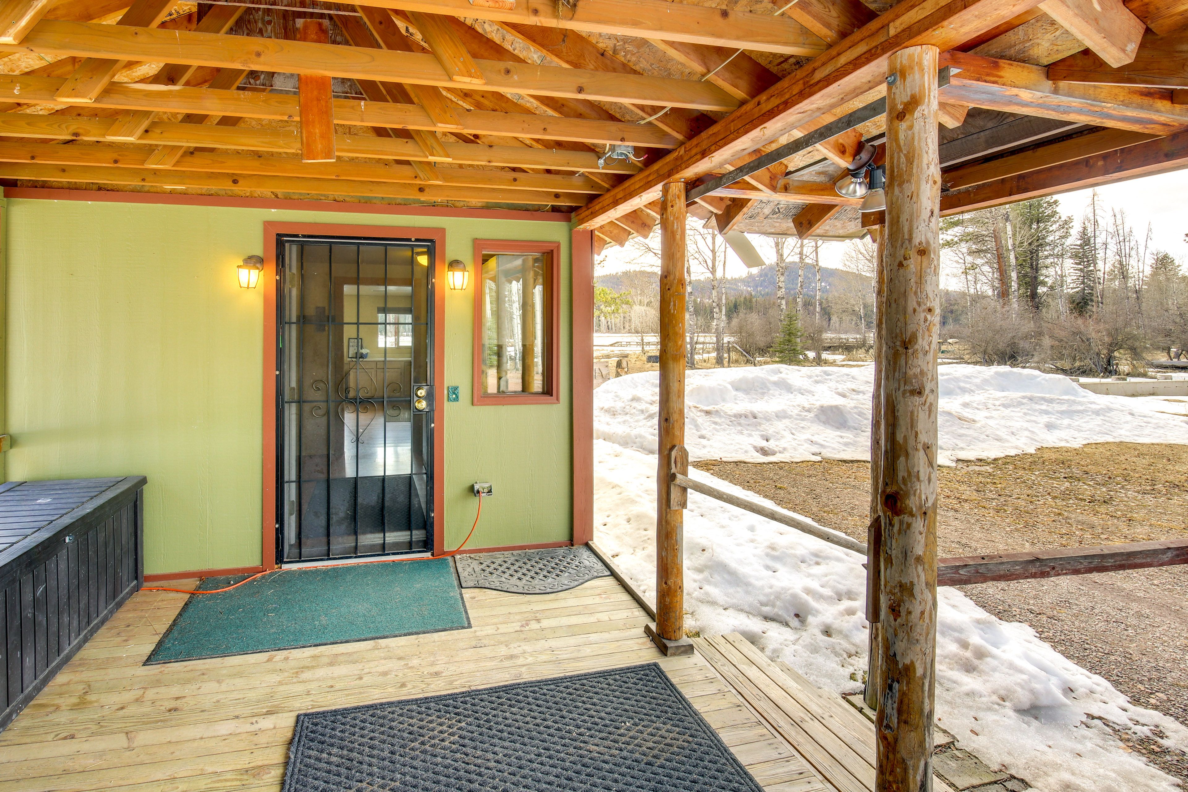 Front Porch | Stairs to Access