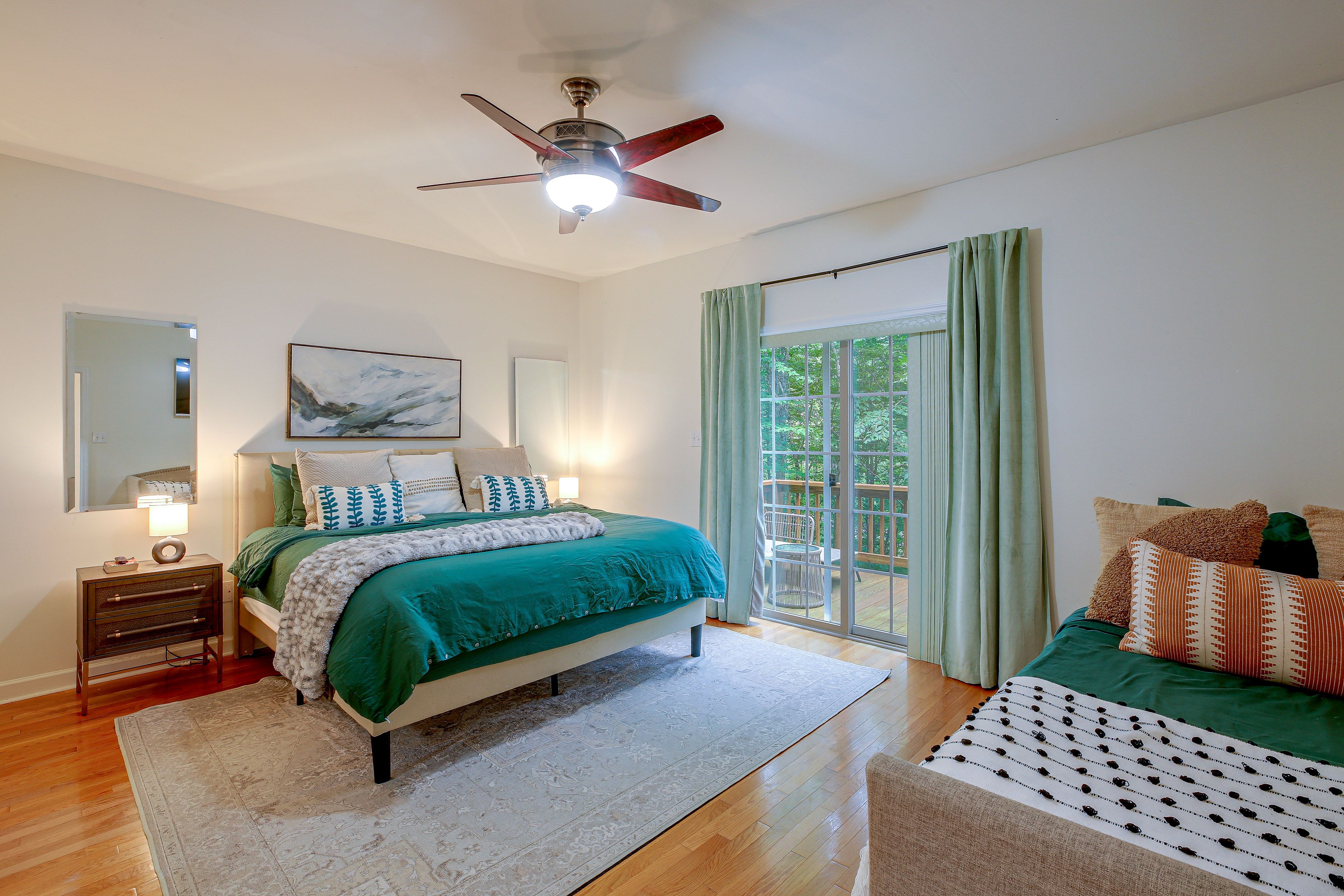 Bedroom 1 | King Bed | Twin Daybed w/ Twin Trundle | Smart TV