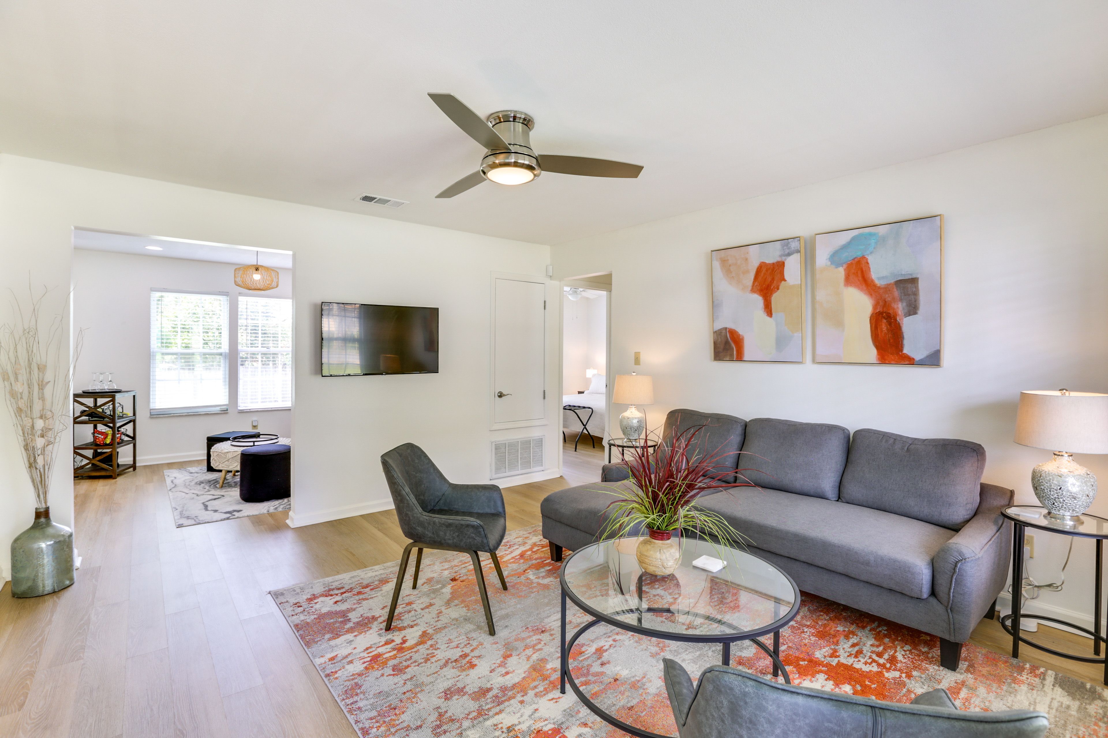 Single-Story Home | Living Area | Free WiFi