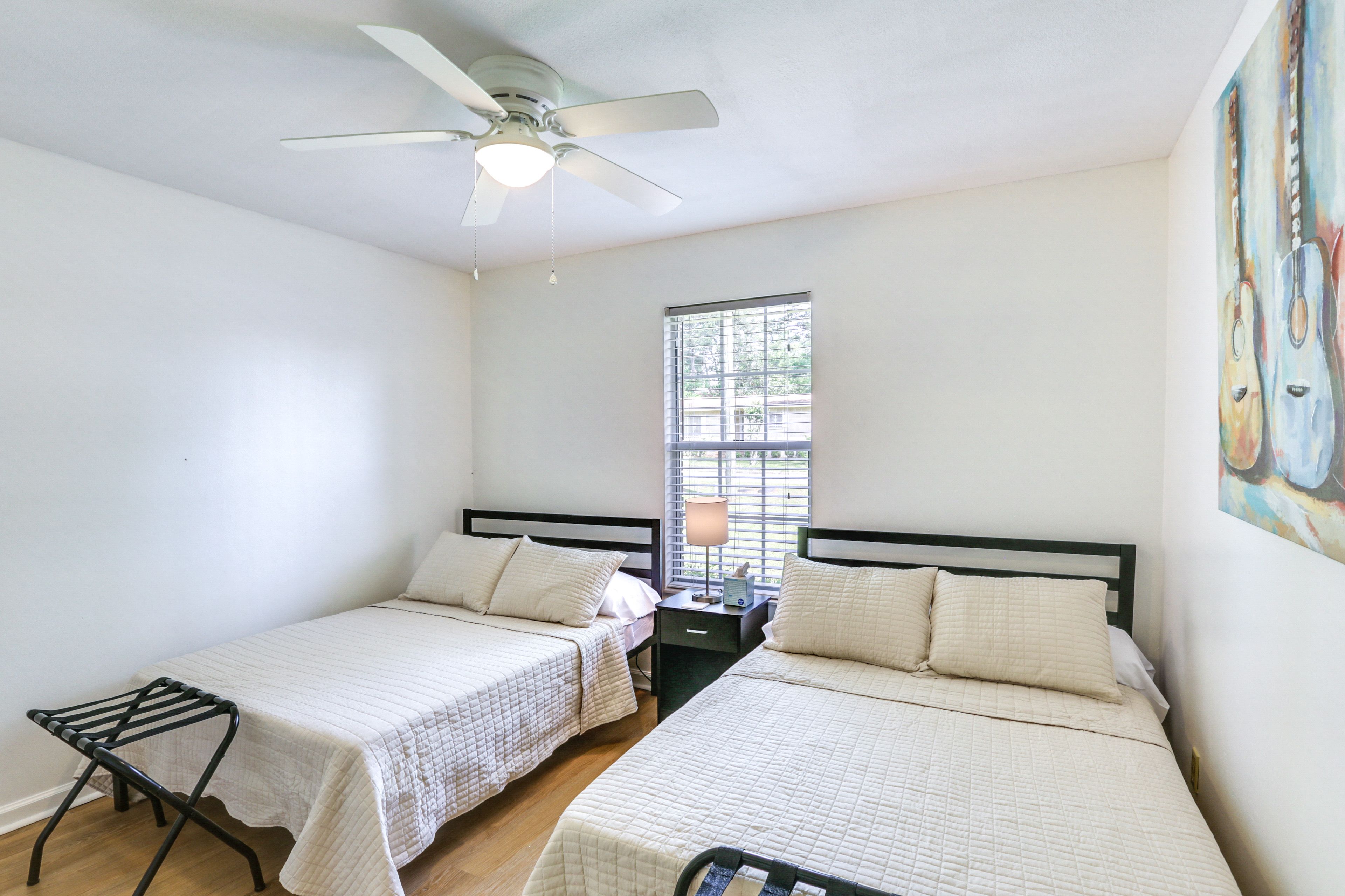 Bedroom 3 | 2 Full Beds | Smart TV