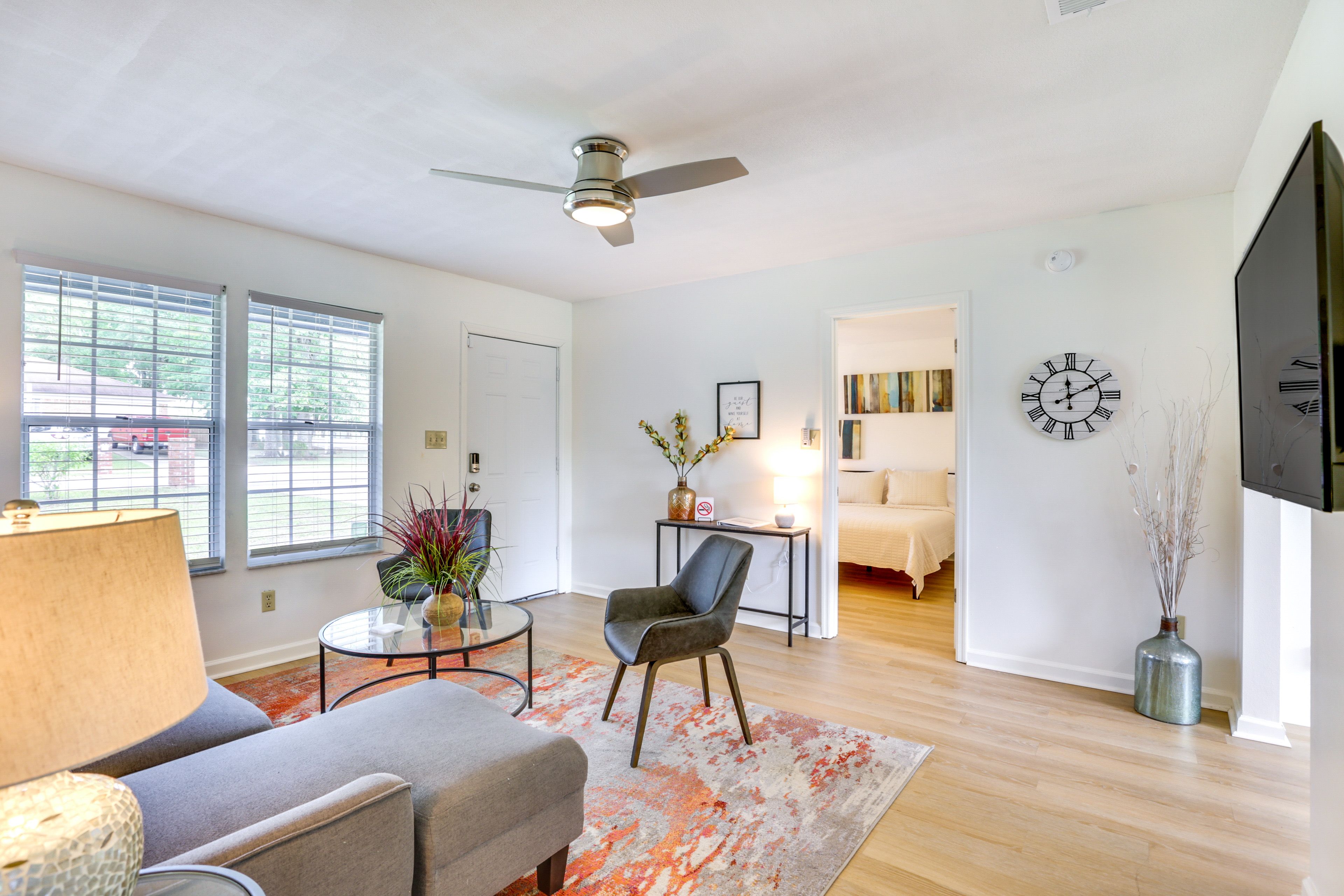Living Area | Smart TV | Full Sleeper Sofa