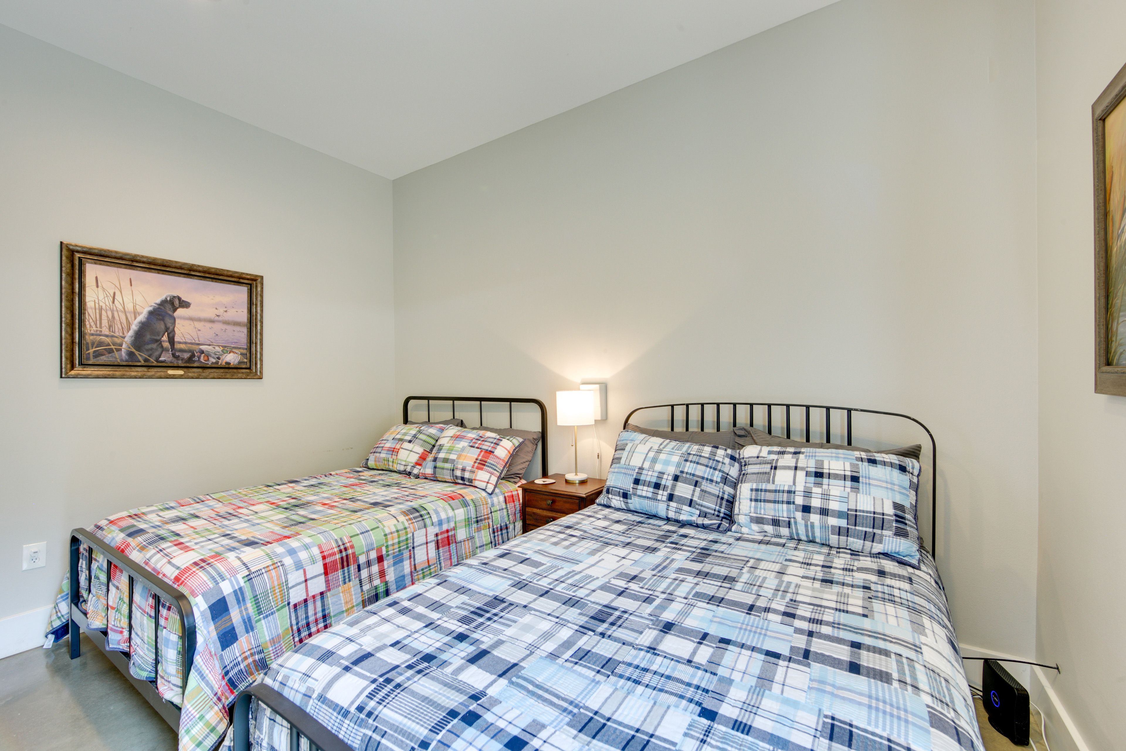 Bedroom 2 | 2 Full Beds | Flat-Screen TV