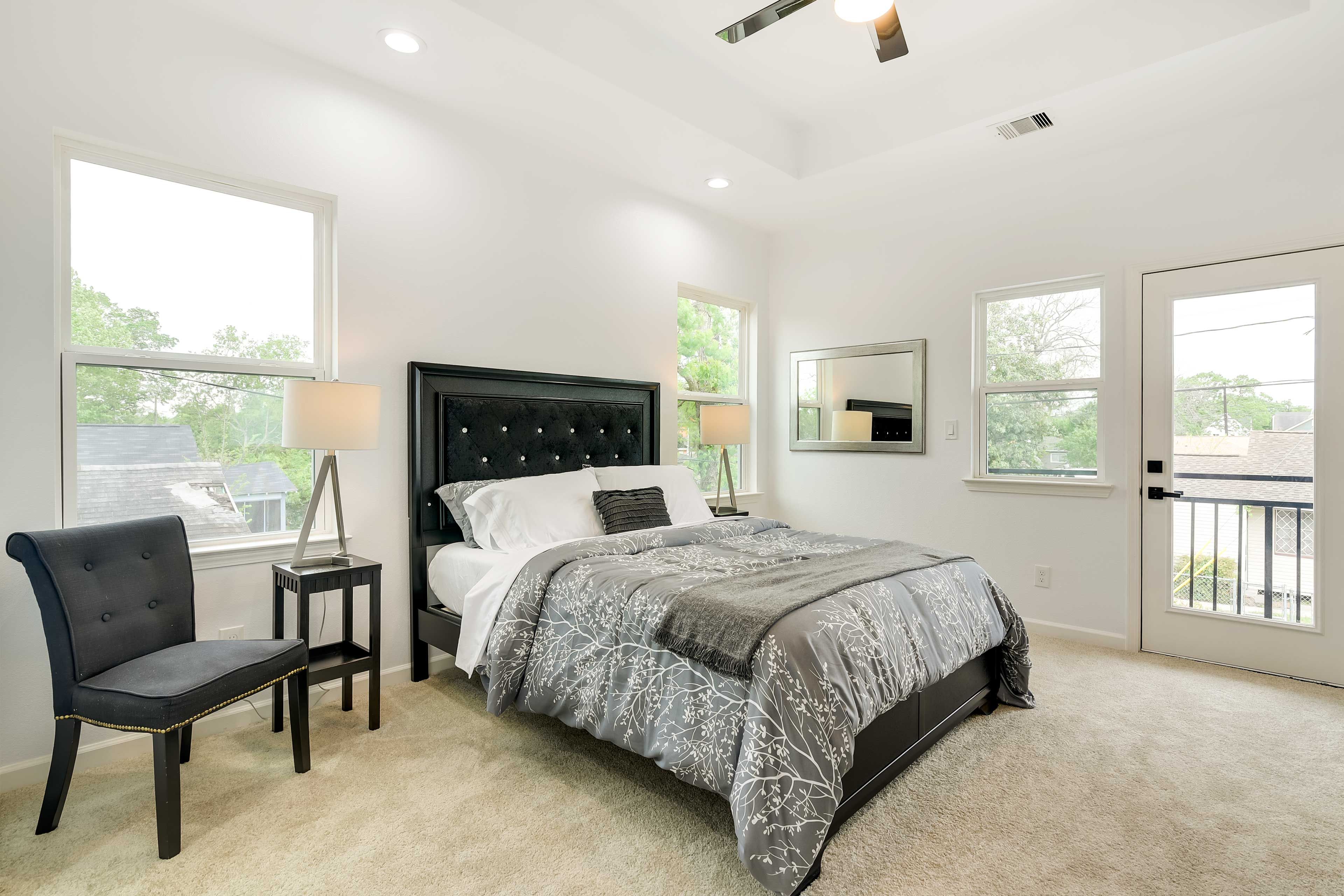 Bedroom 1 | King Bed | 2nd Floor | Stairs Required