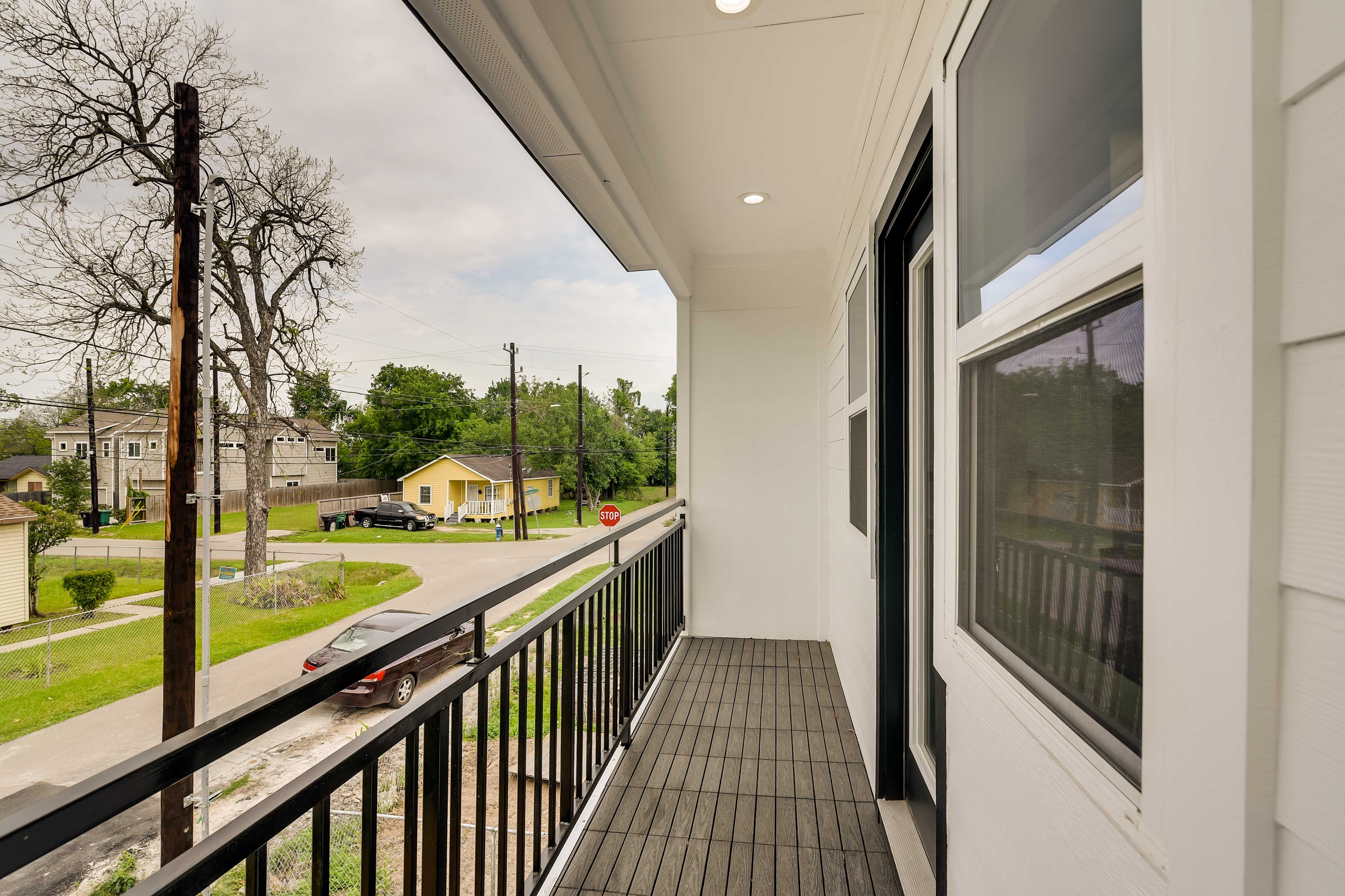 Private Balcony | 2nd Floor | Access via Bedroom 1