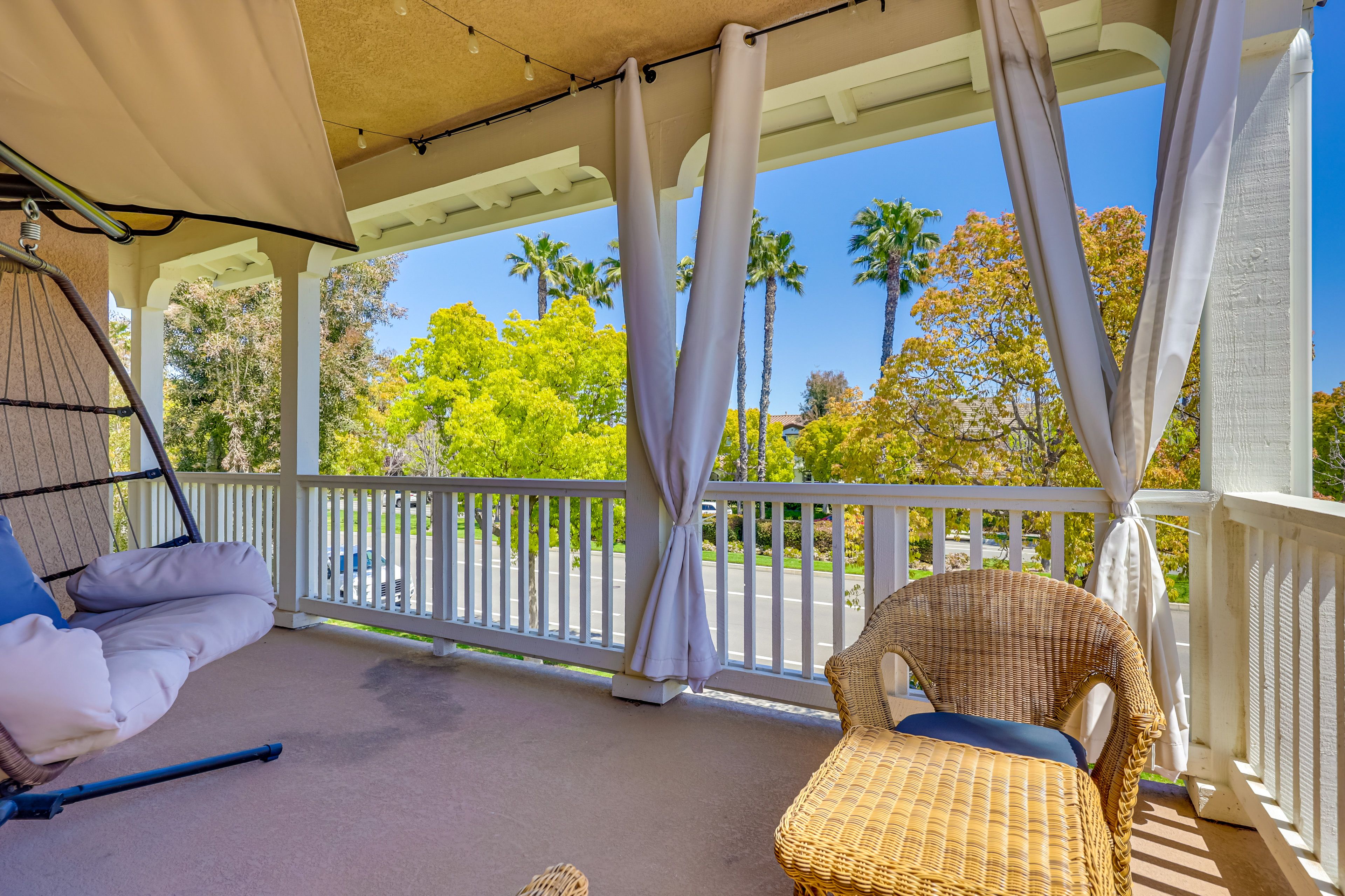 Balcony | Hammock Chair | Mountain Views