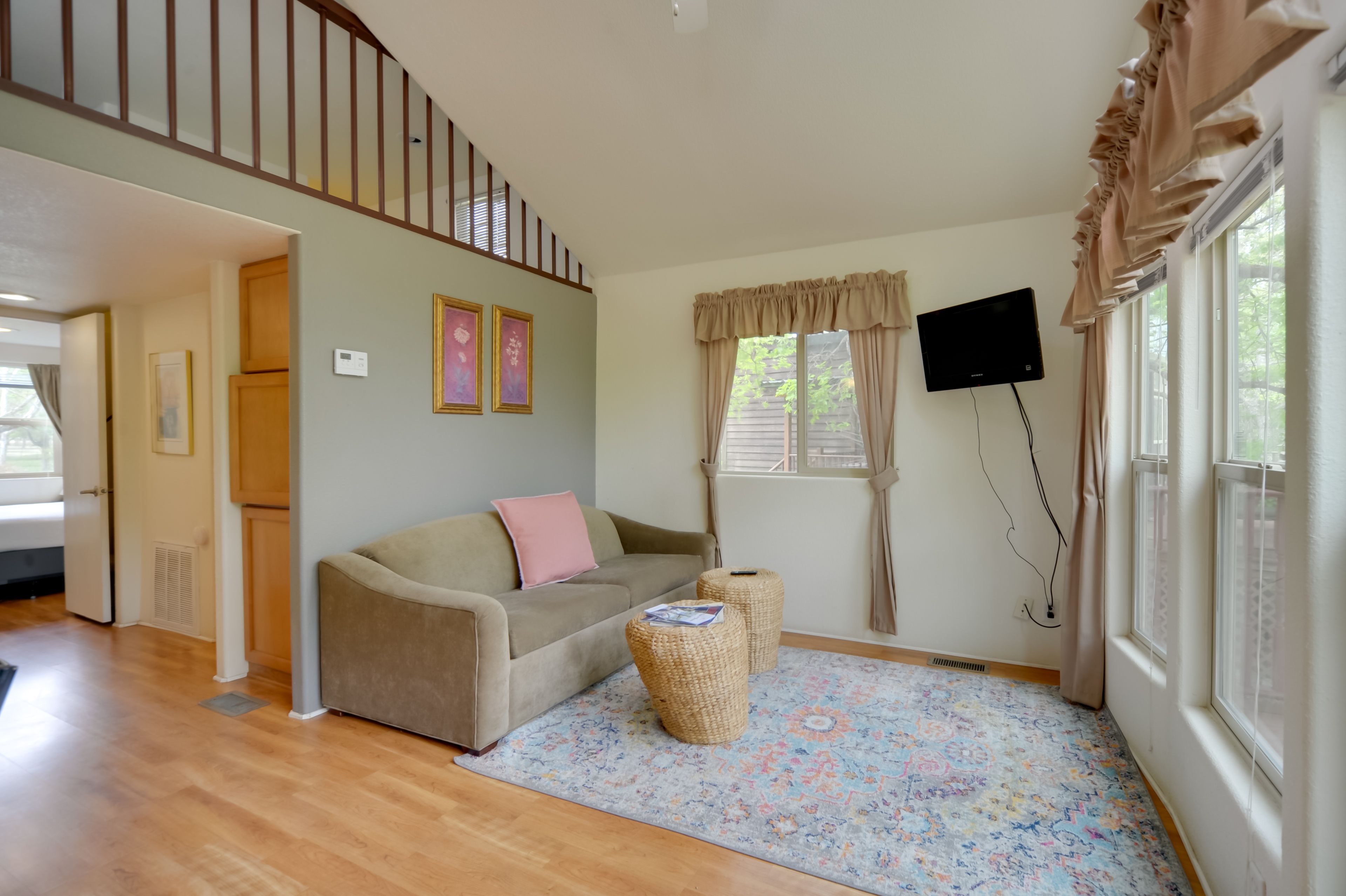 Living Room | Full Sleeper Sofa | Free WiFi