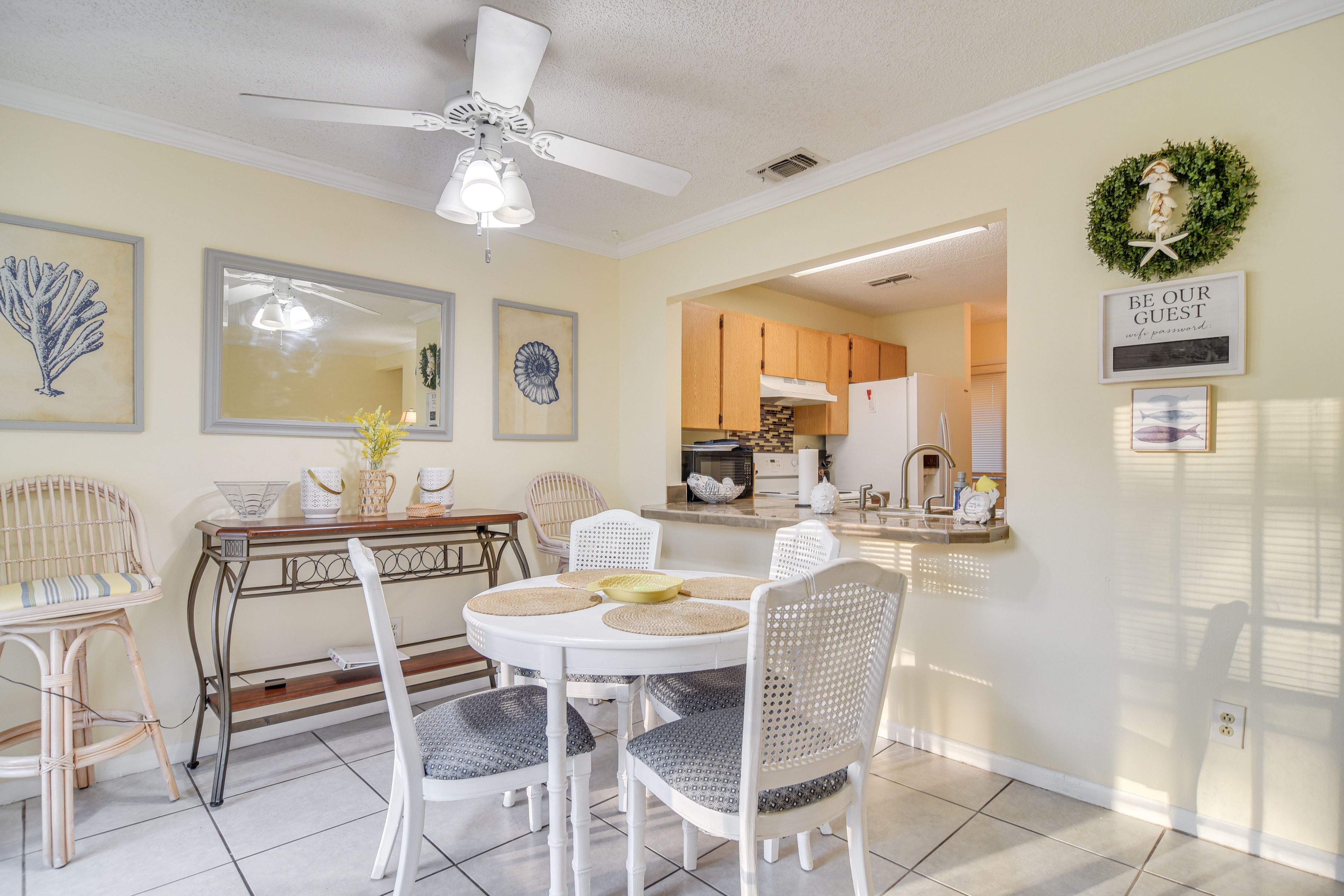 Dining Area | Dishware & Flatware | 1st Floor