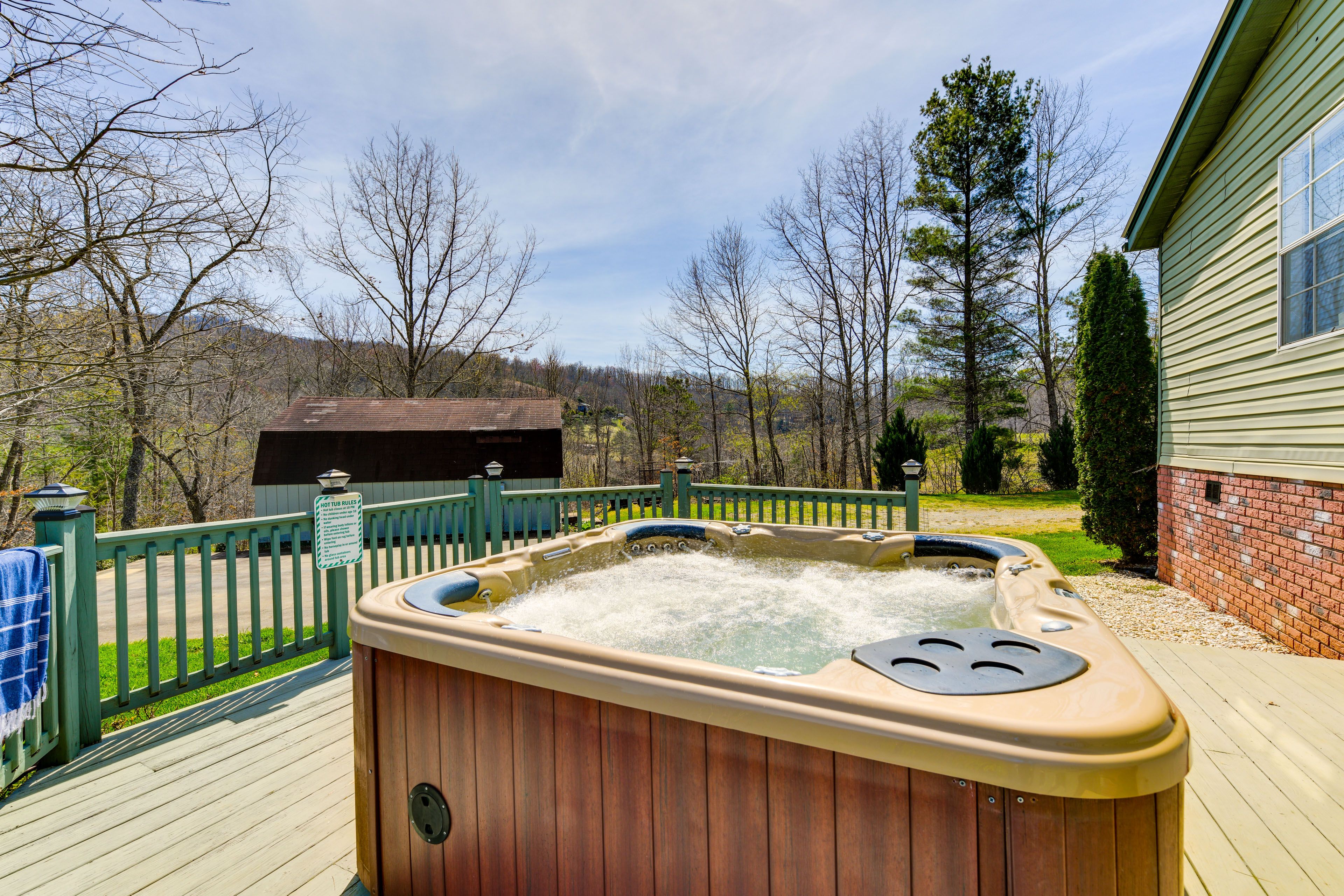 Outdoor Hot Tub